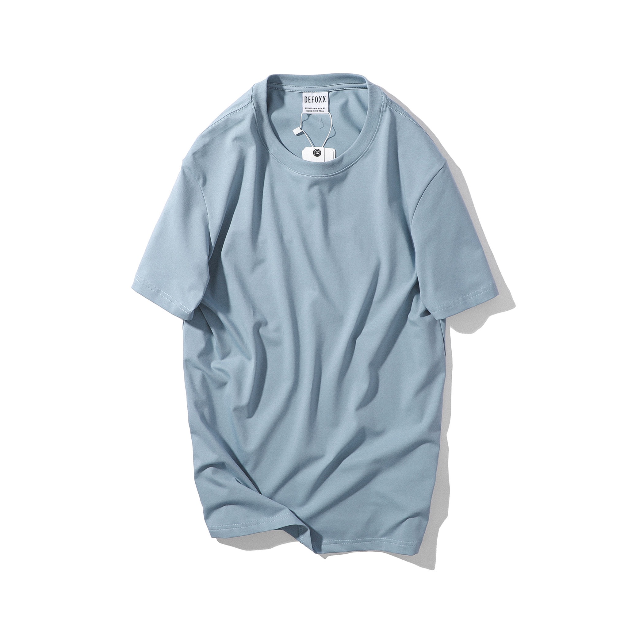 ÁO THUN TRƠN DEFOXX SLIM FIT