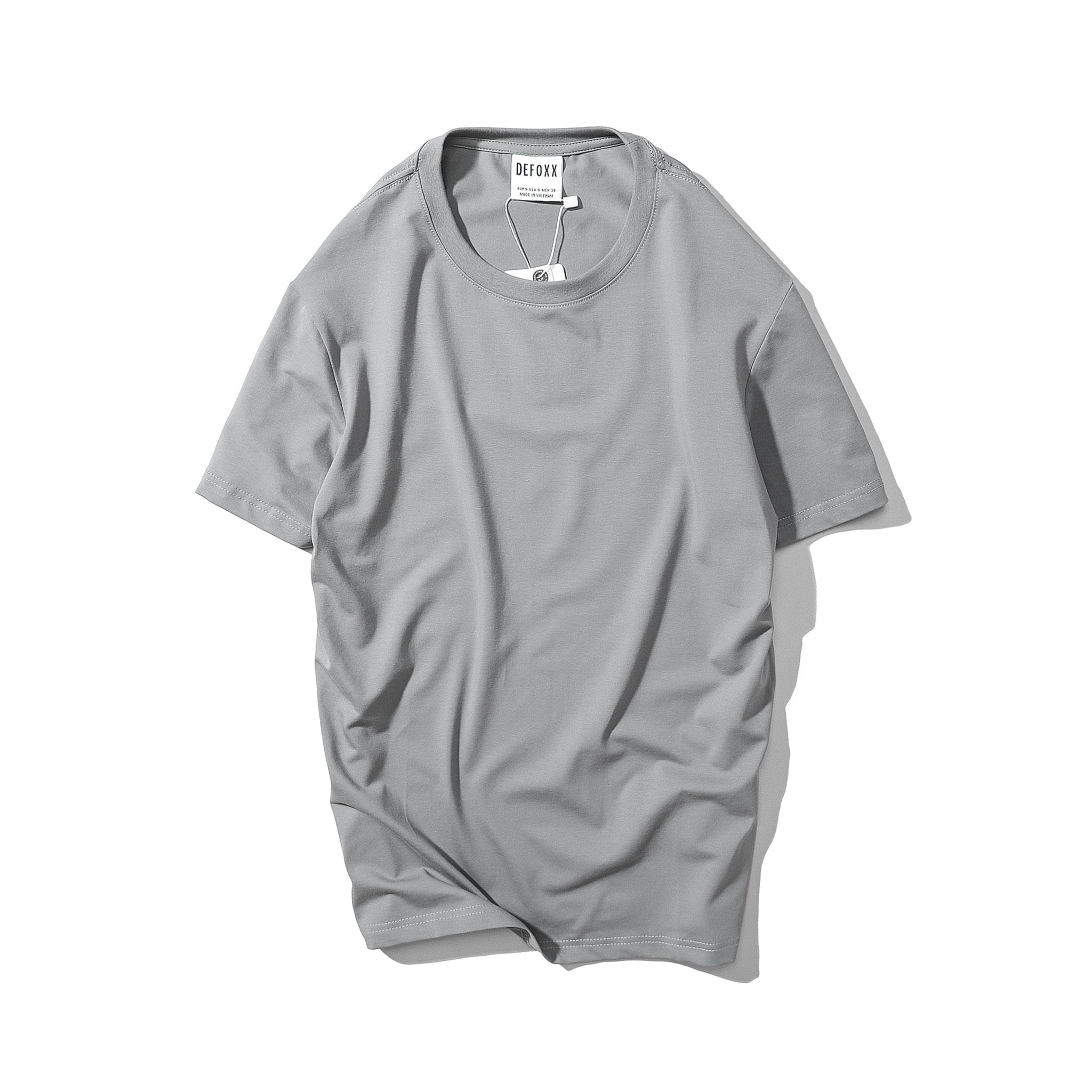 ÁO THUN TRƠN DEFOXX SLIM FIT