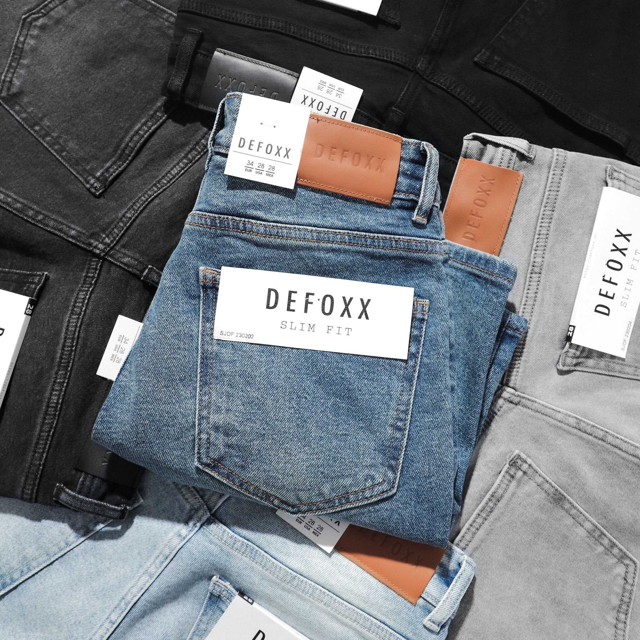 QUẦN SHORT JEANS WASH DEFOXX