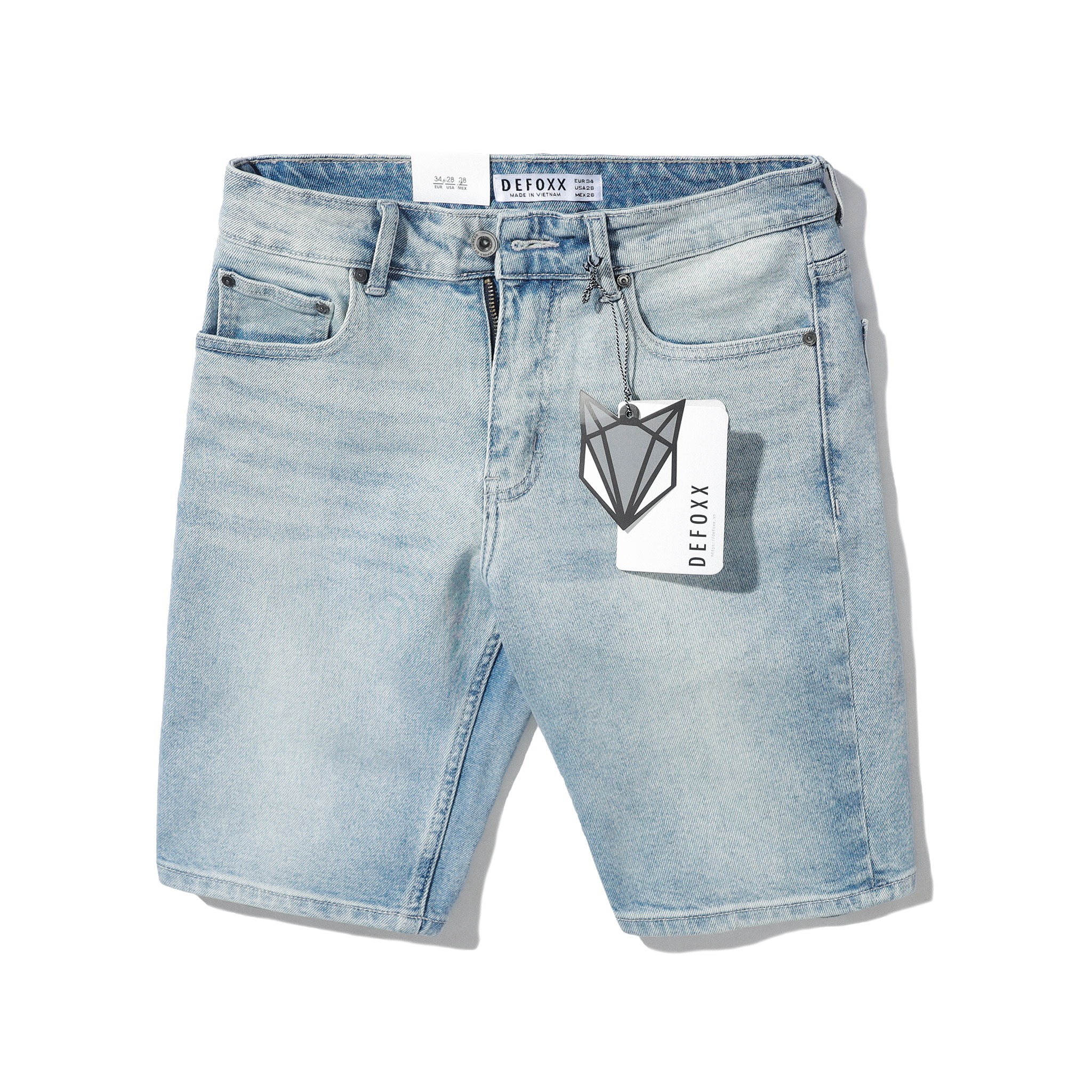 QUẦN SHORT JEANS WASH DEFOXX