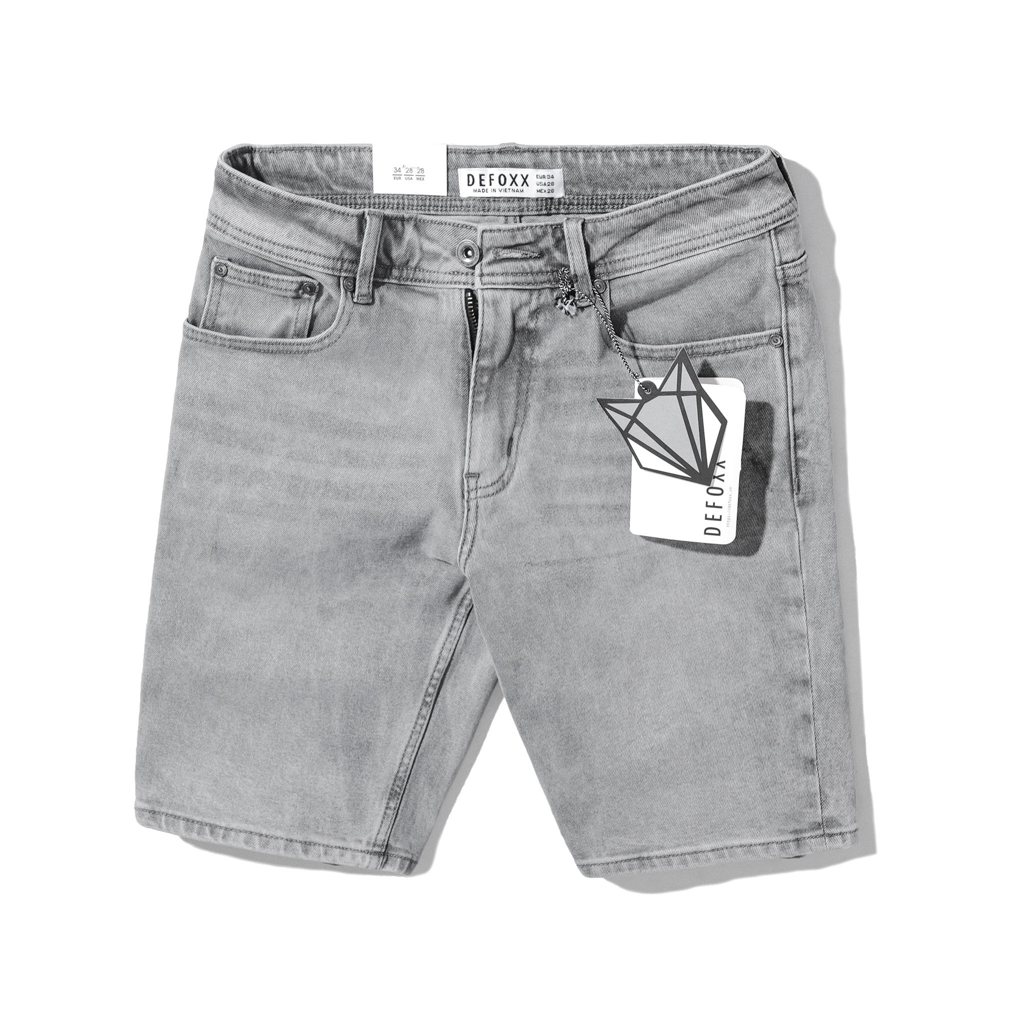 QUẦN SHORT JEANS WASH DEFOXX