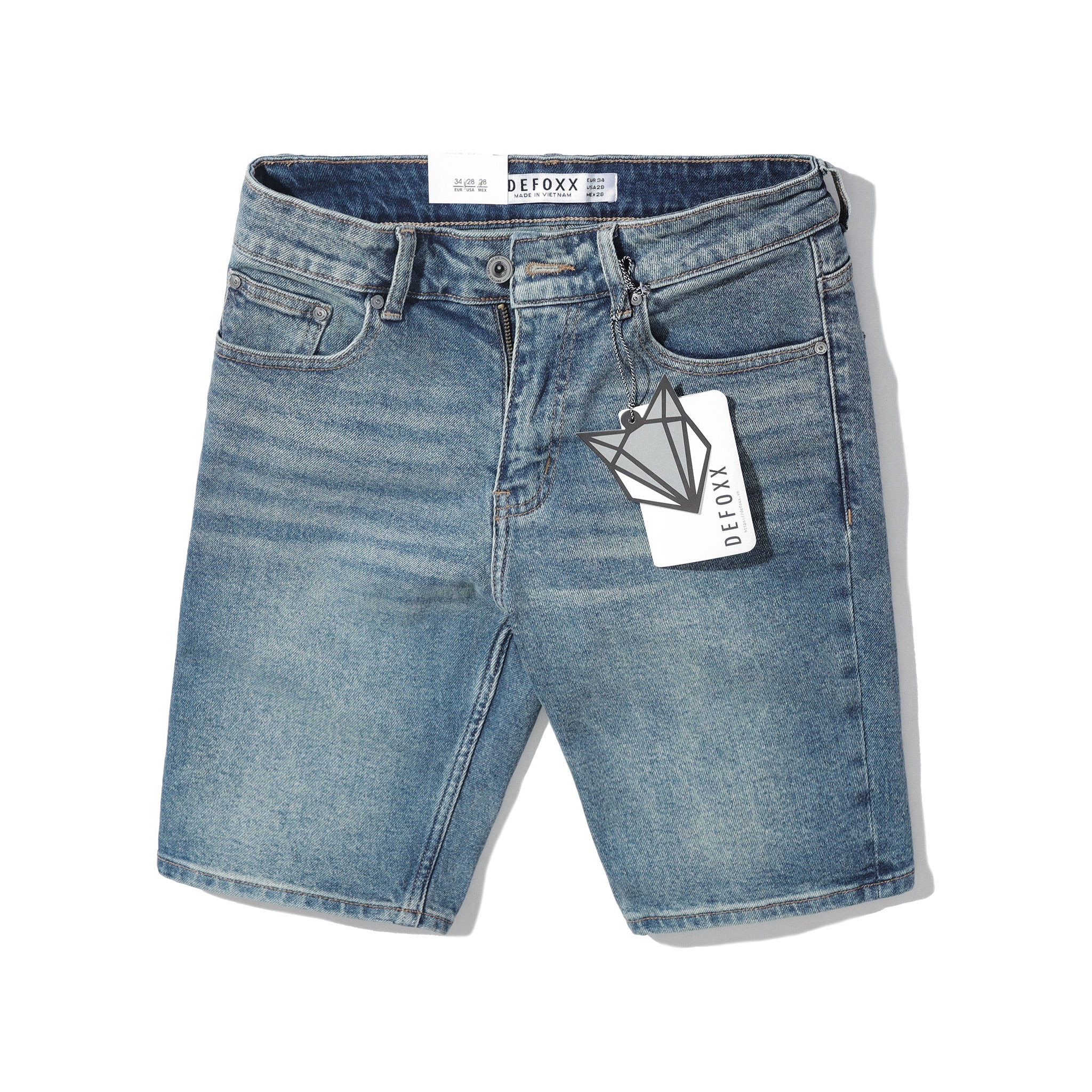 QUẦN SHORT JEANS WASH DEFOXX