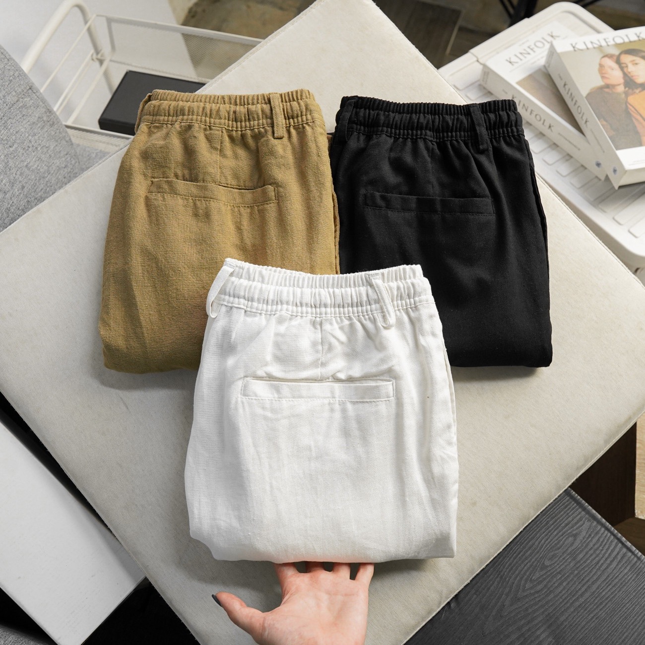 QUẦN DÀI ĐŨI LINEN KAF