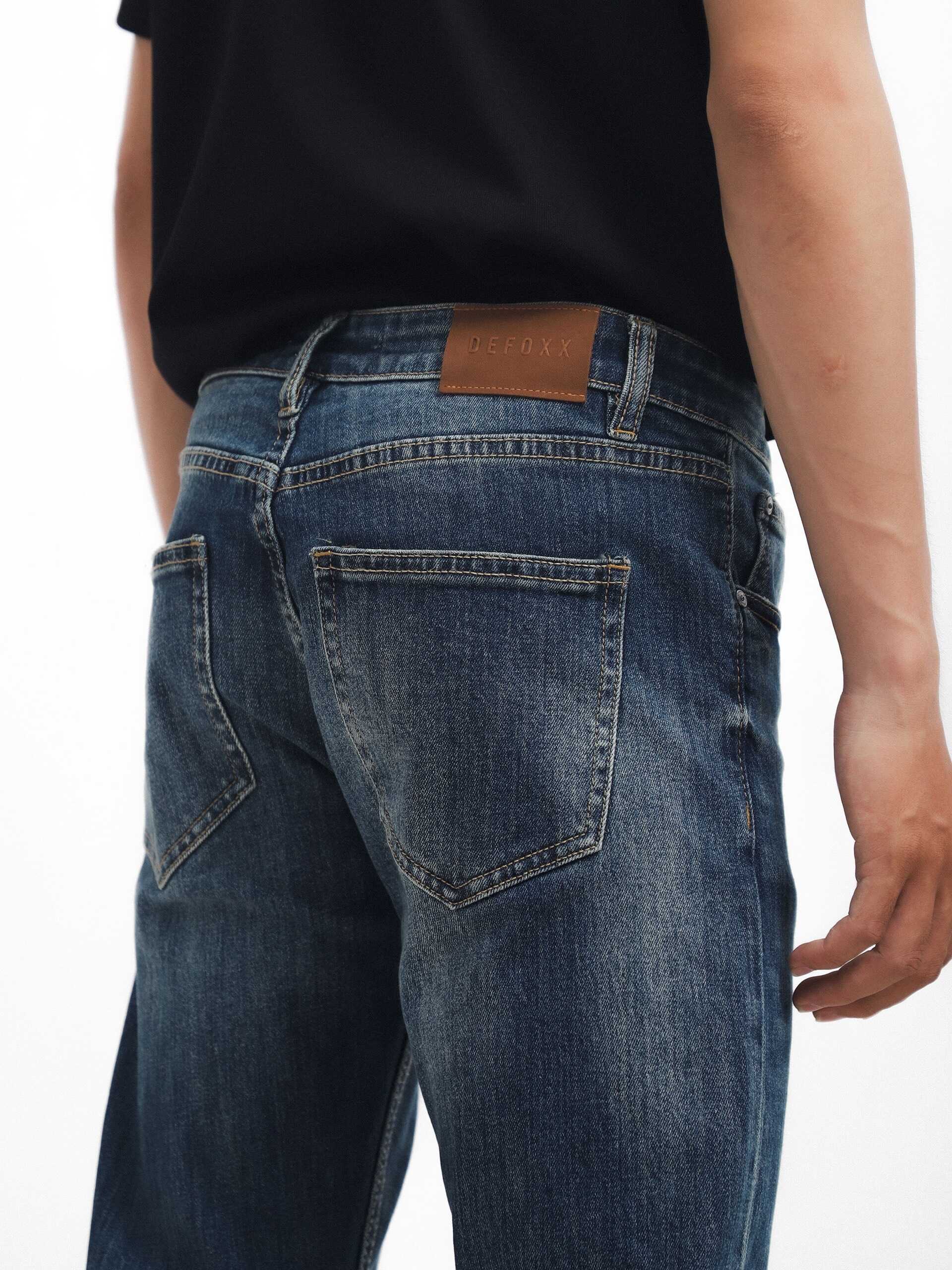 QUẦN JEANS DEFOXX XANH ĐẬM WASH