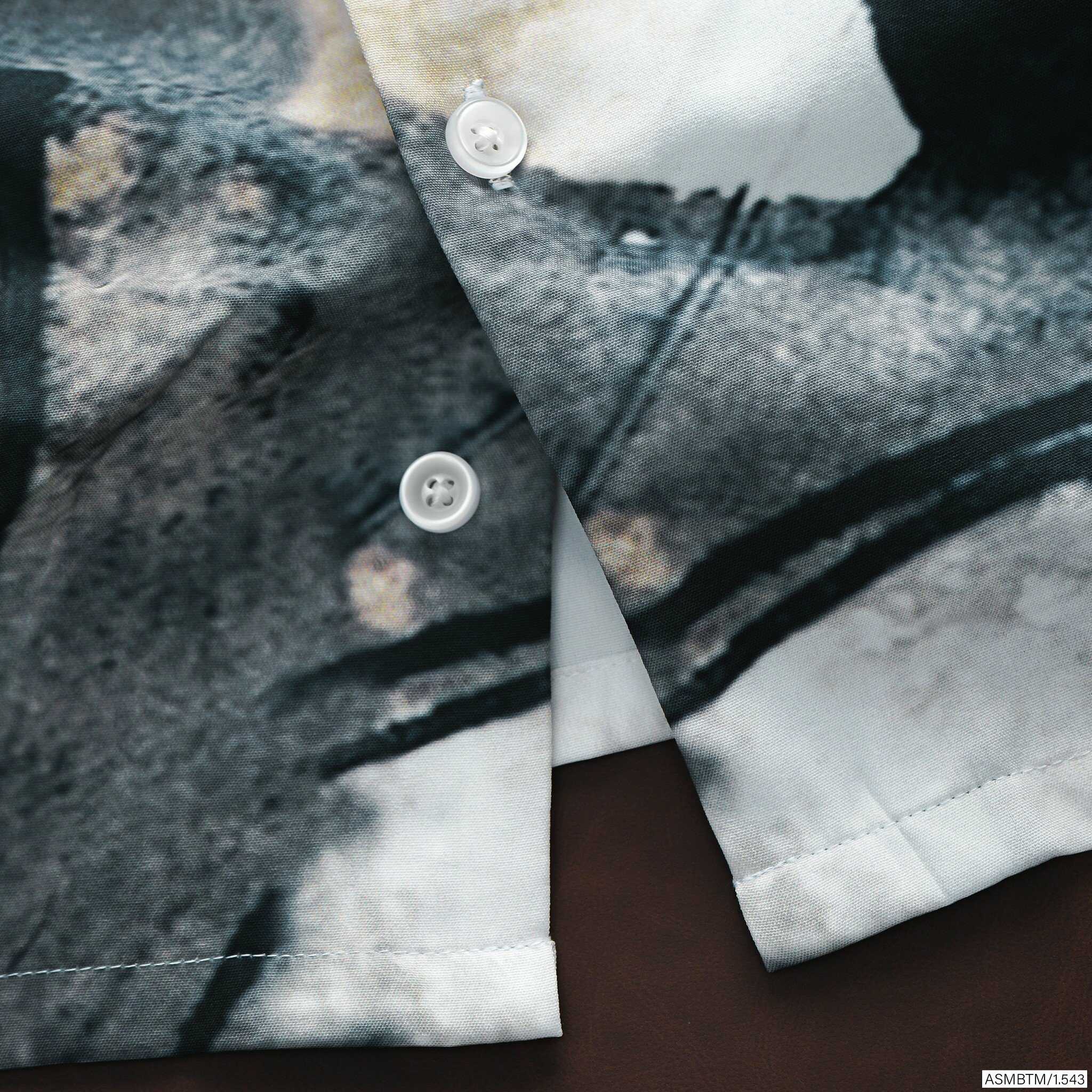 ÁO SƠ MI HỌA TIẾT NGẮN TAY BTM