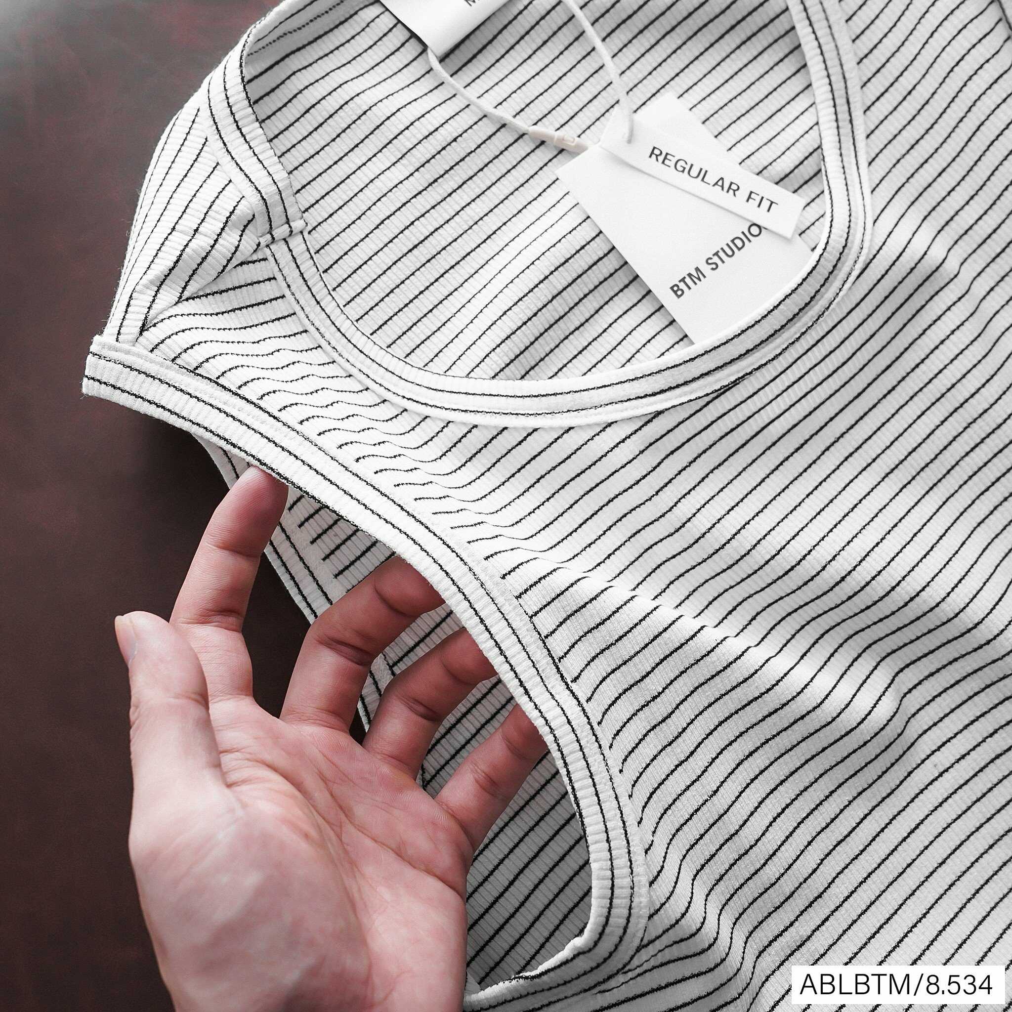 ÁO THUN TANK TOP BTM KẺ