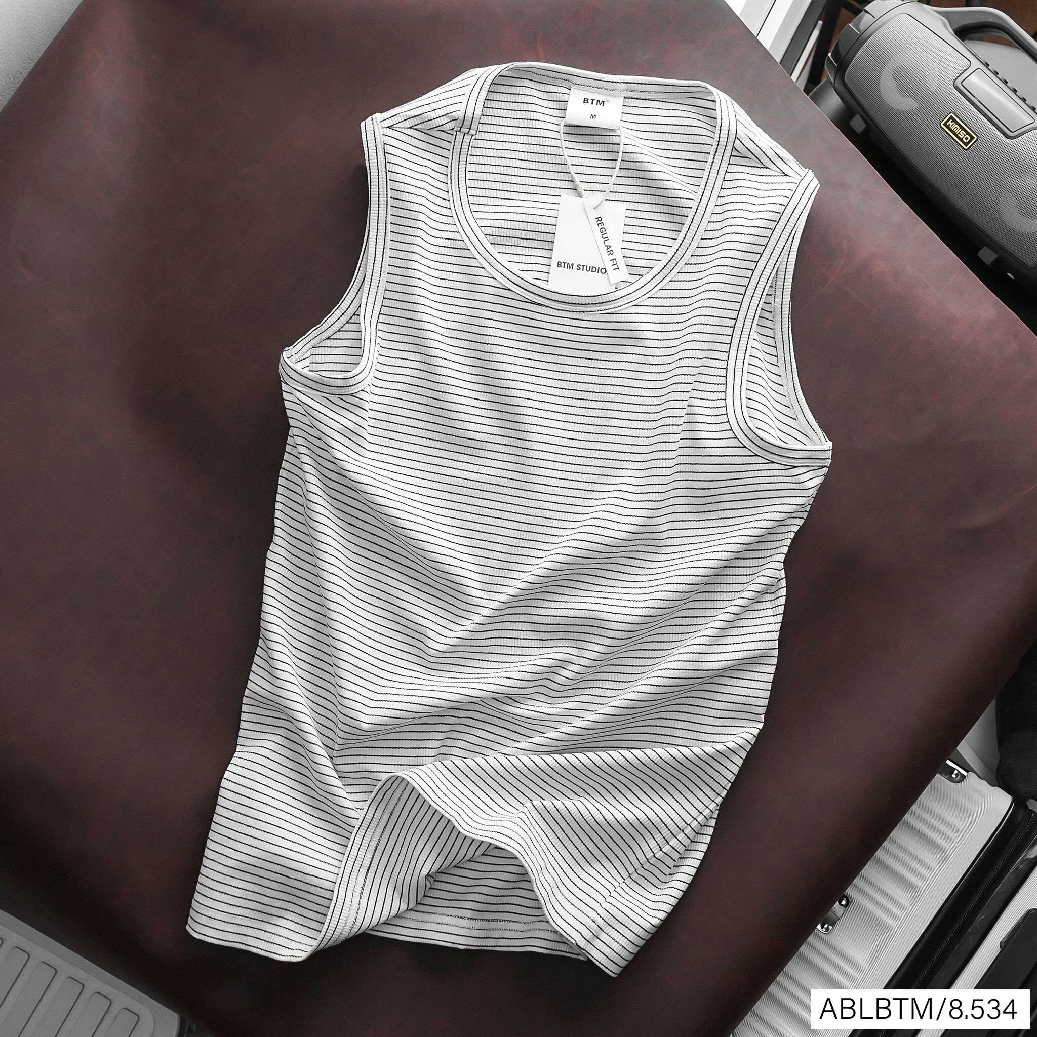 ÁO THUN TANK TOP BTM KẺ