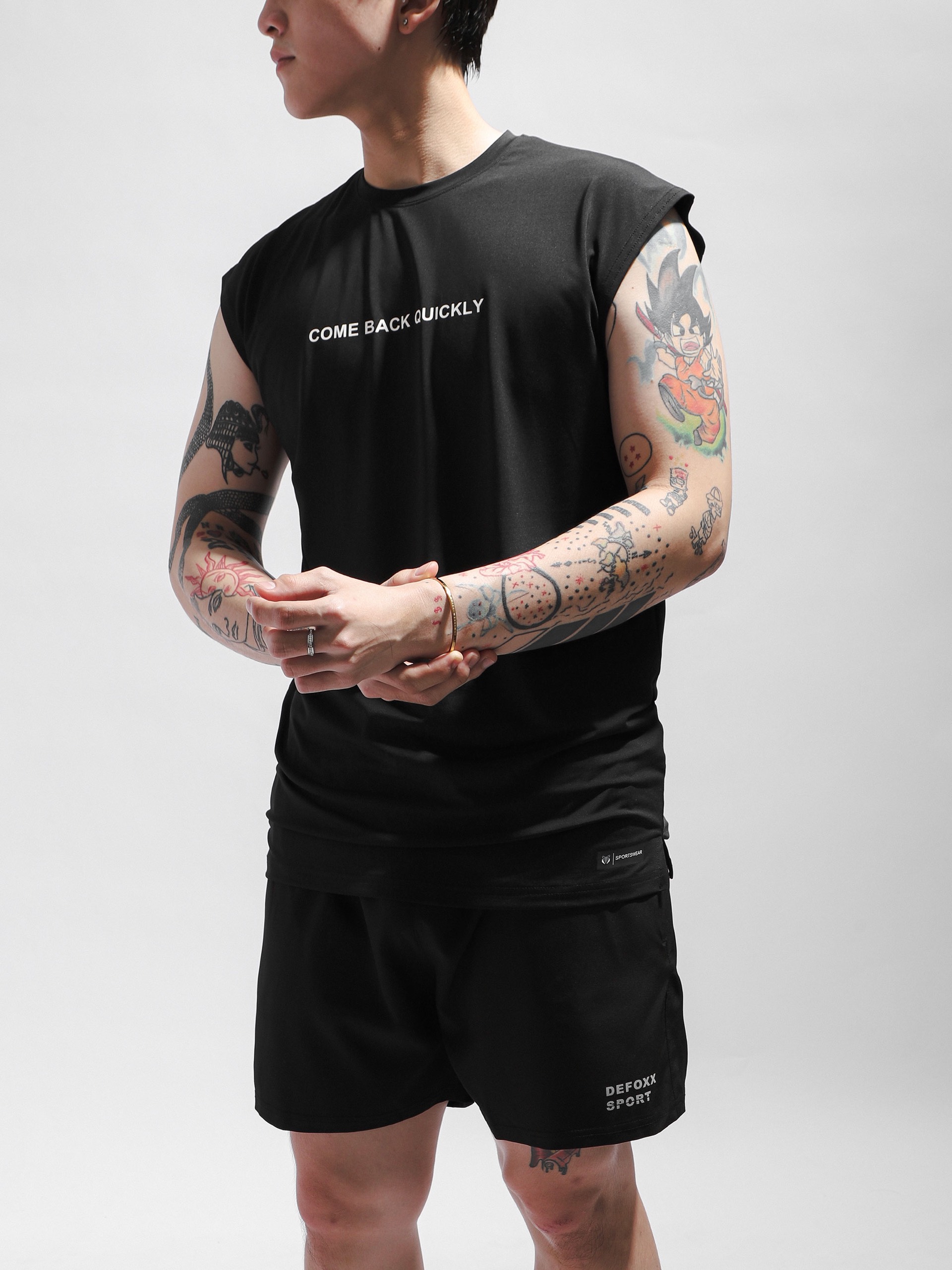 ÁO TANK TOP DEFOXX SPORT PHỐI LƯỚI