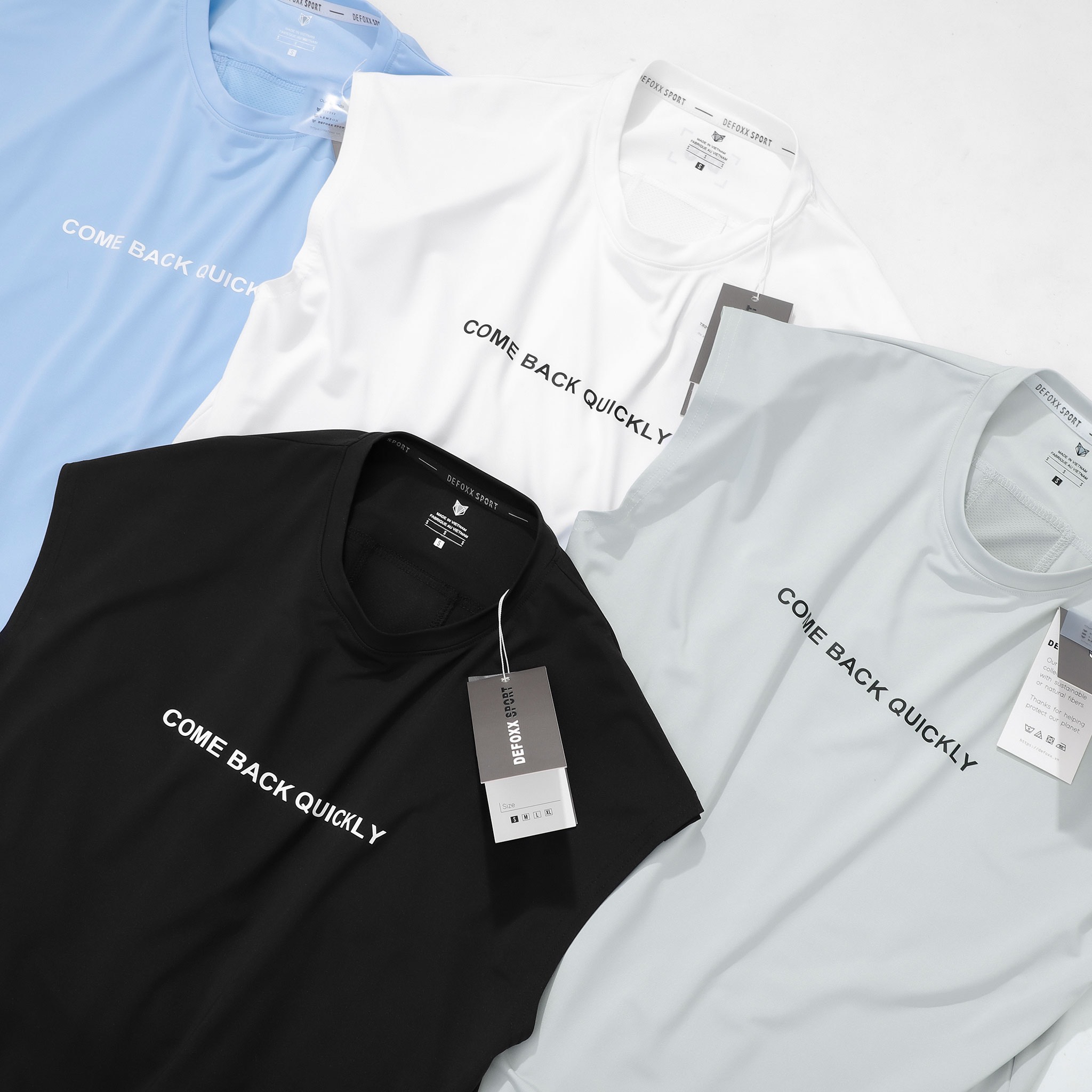 ÁO TANK TOP DEFOXX SPORT PHỐI LƯỚI