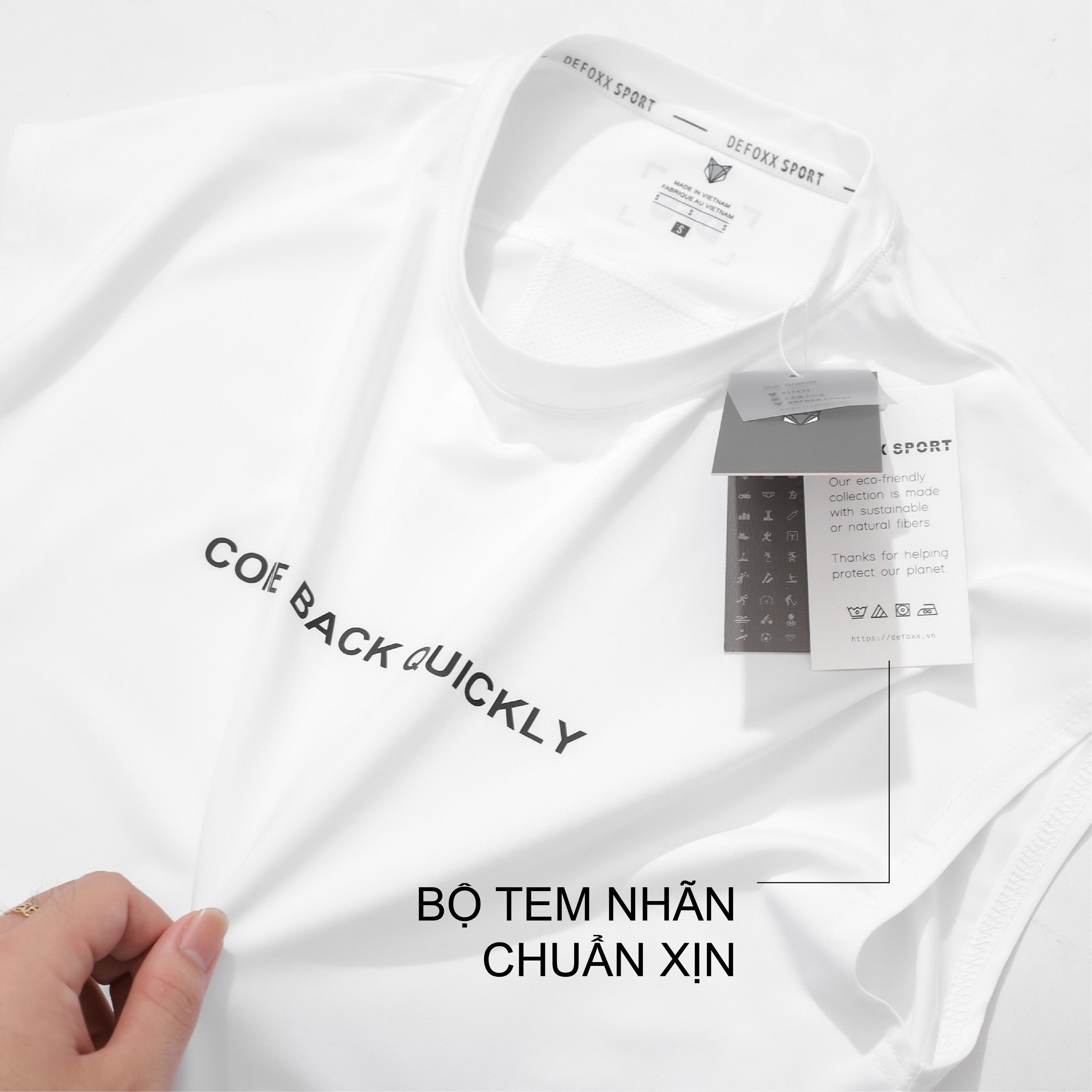 ÁO TANK TOP DEFOXX SPORT PHỐI LƯỚI