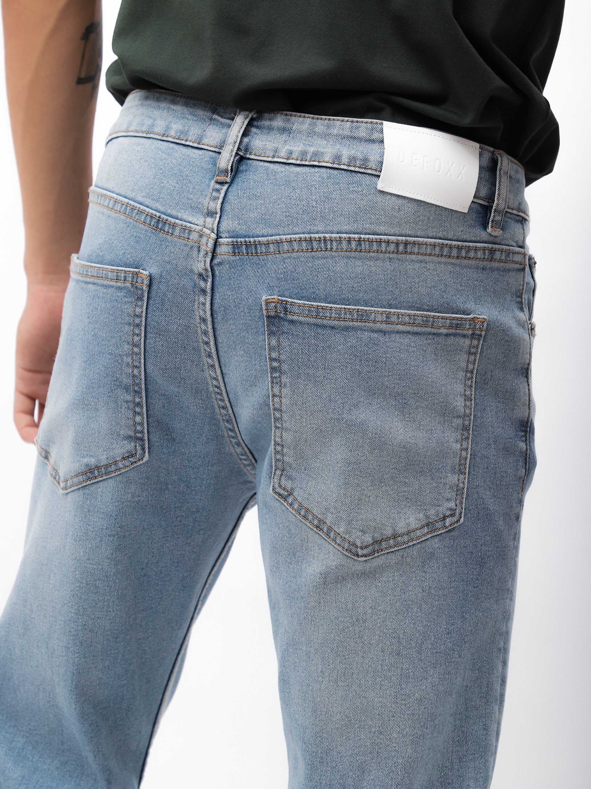 QUẦN JEANS DEFOXX XANH NHẠT WASH
