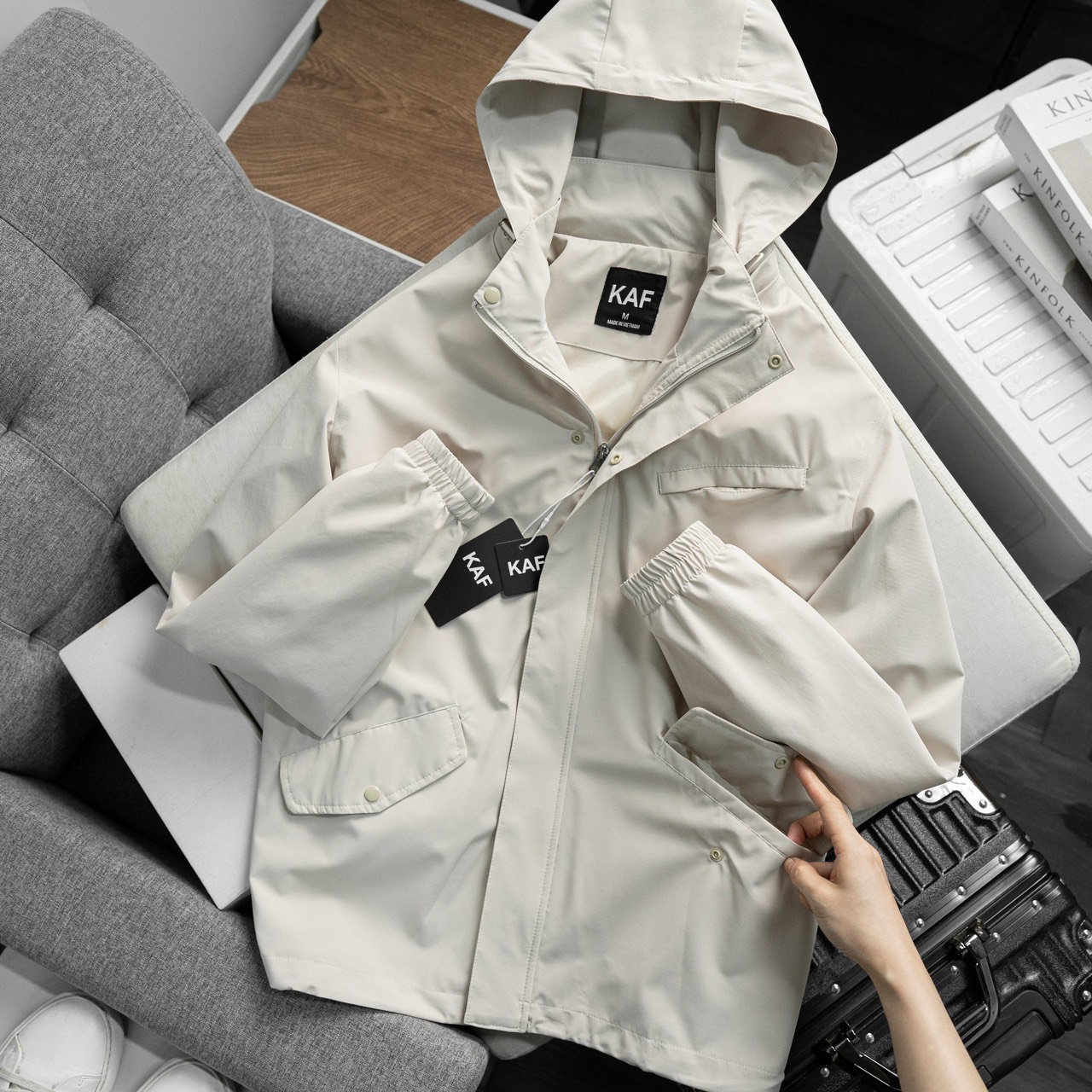 ÁO KHOÁC GIÓ MICROWAY KAF