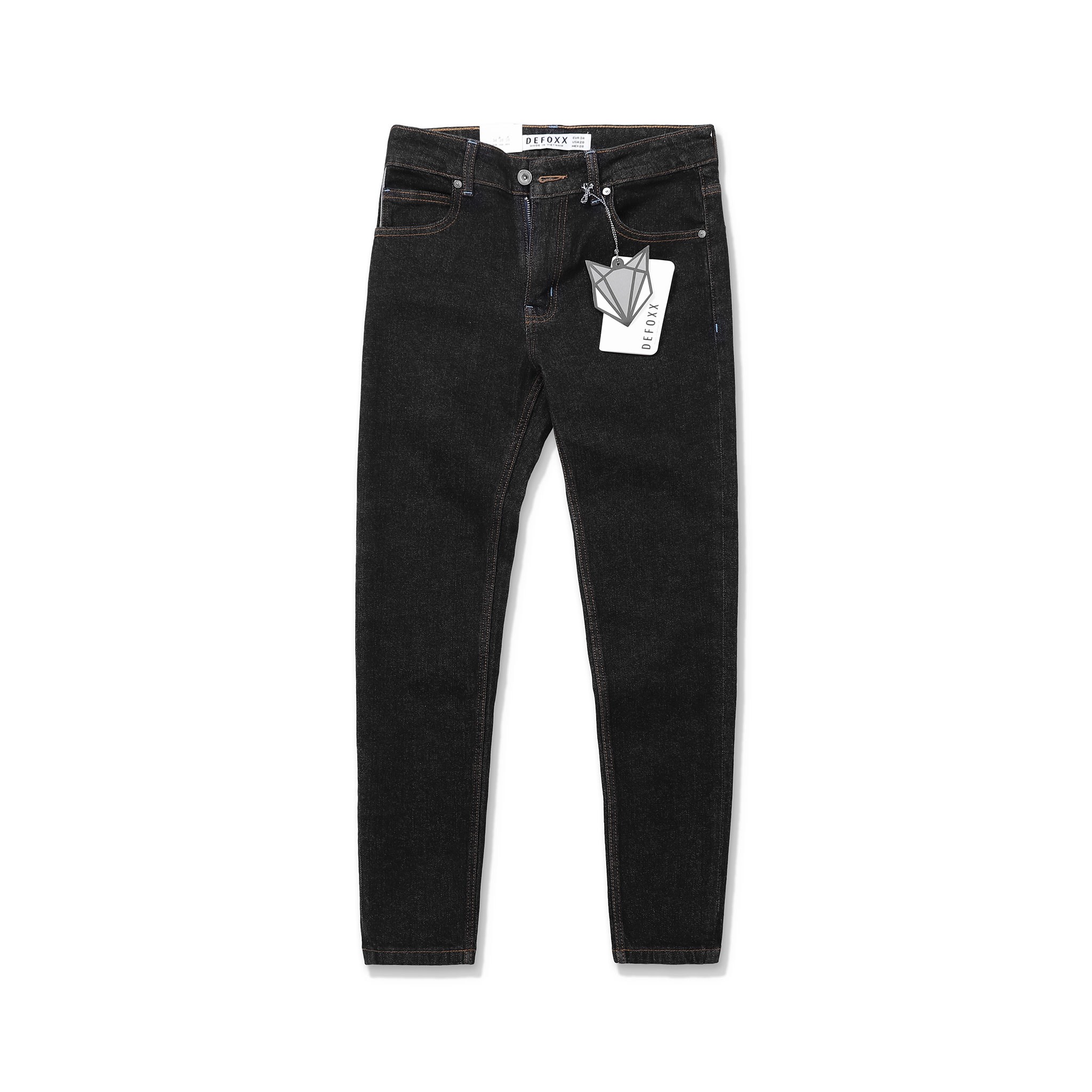 QUẦN JEANS DEFOXX INDIGO ĐEN
