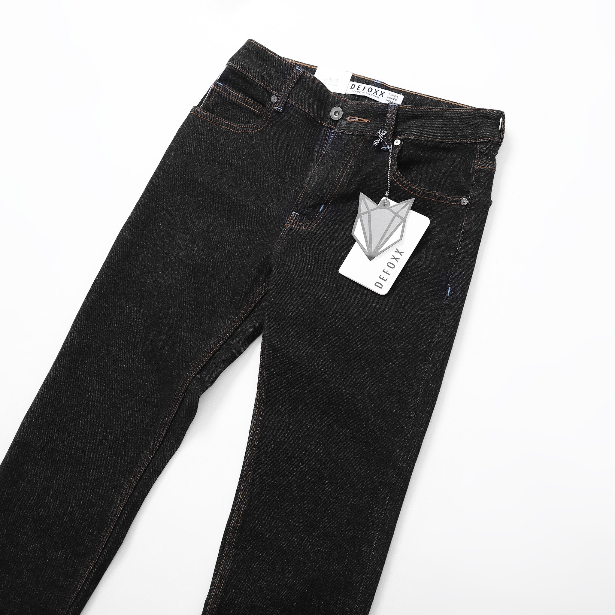 QUẦN JEANS DEFOXX INDIGO ĐEN