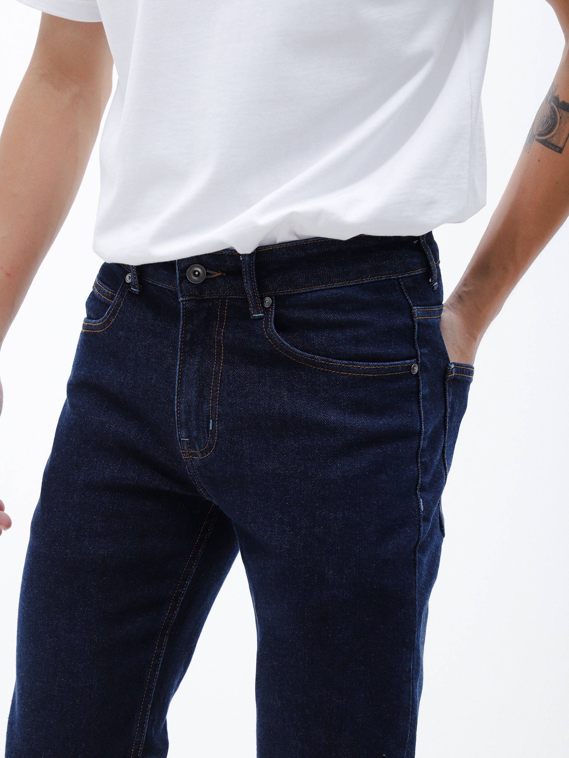QUẦN JEANS DEFOXX INDIGO XANH