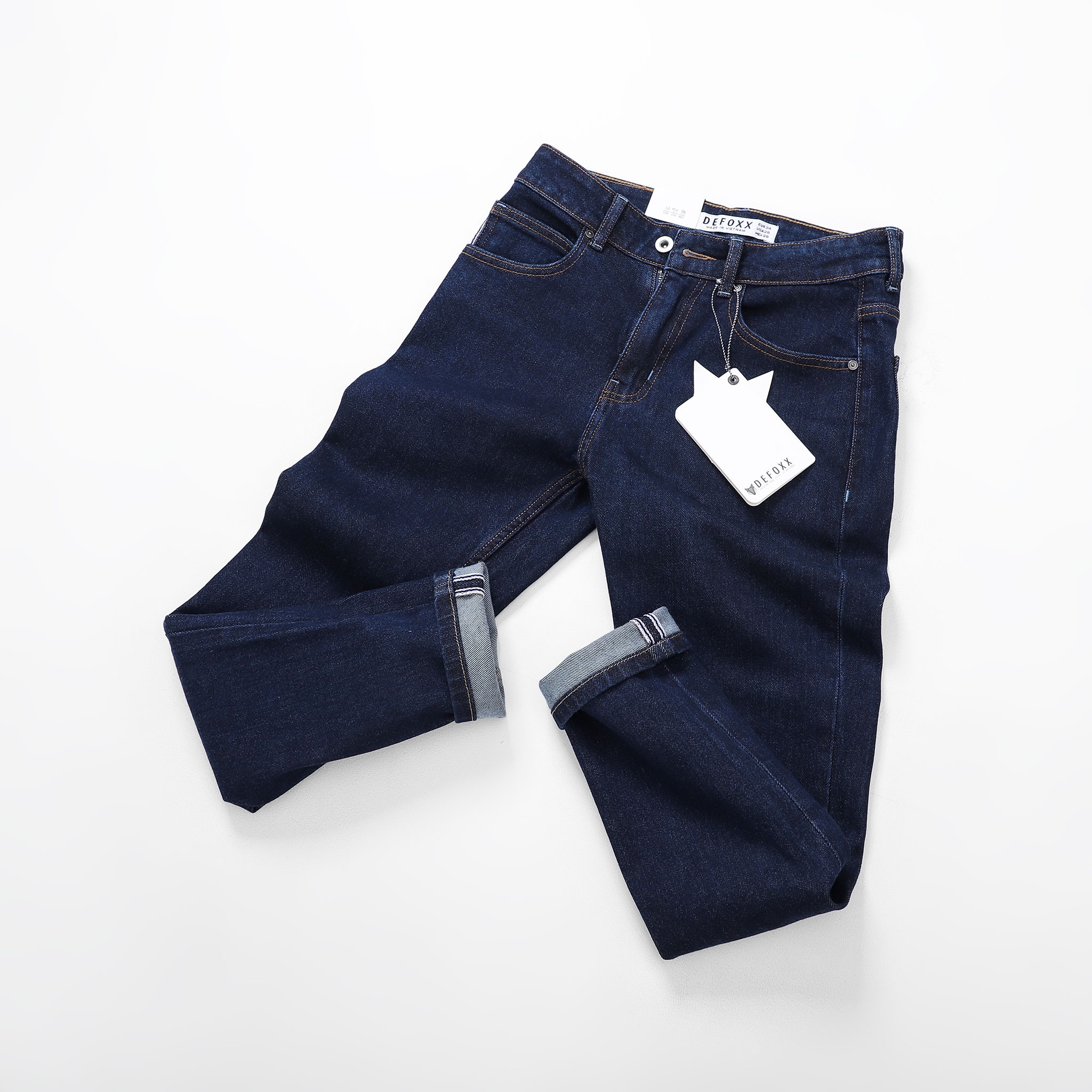 QUẦN JEANS DEFOXX INDIGO XANH