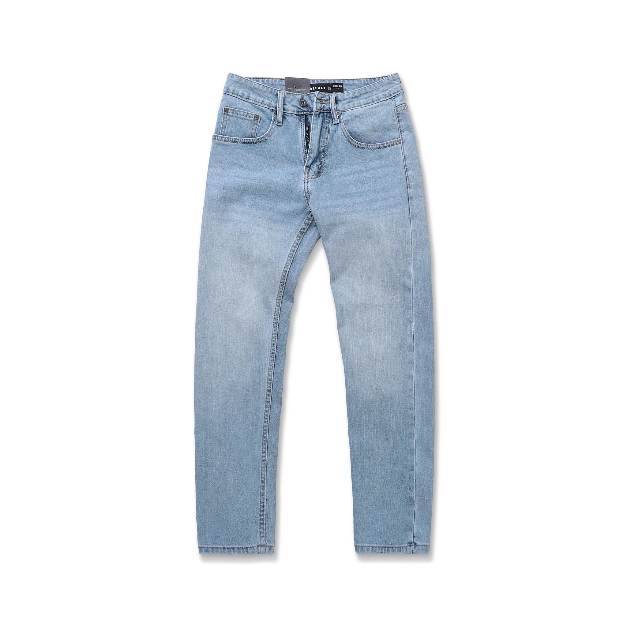 QUẦN JEANS DEFOXX REGULAR-FIT XANH NHẠT