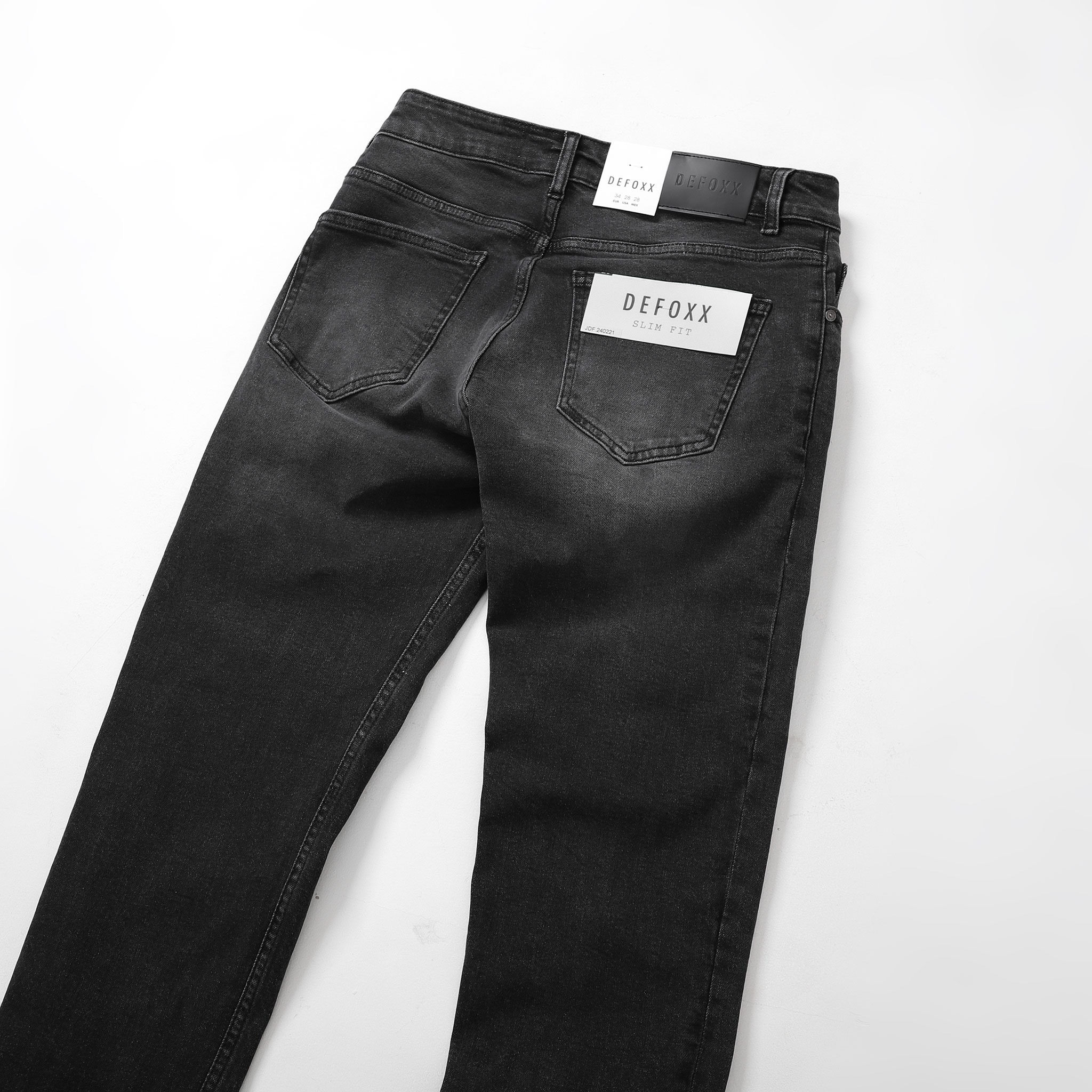 QUẦN JEANS DEFOXX XÁM WASH