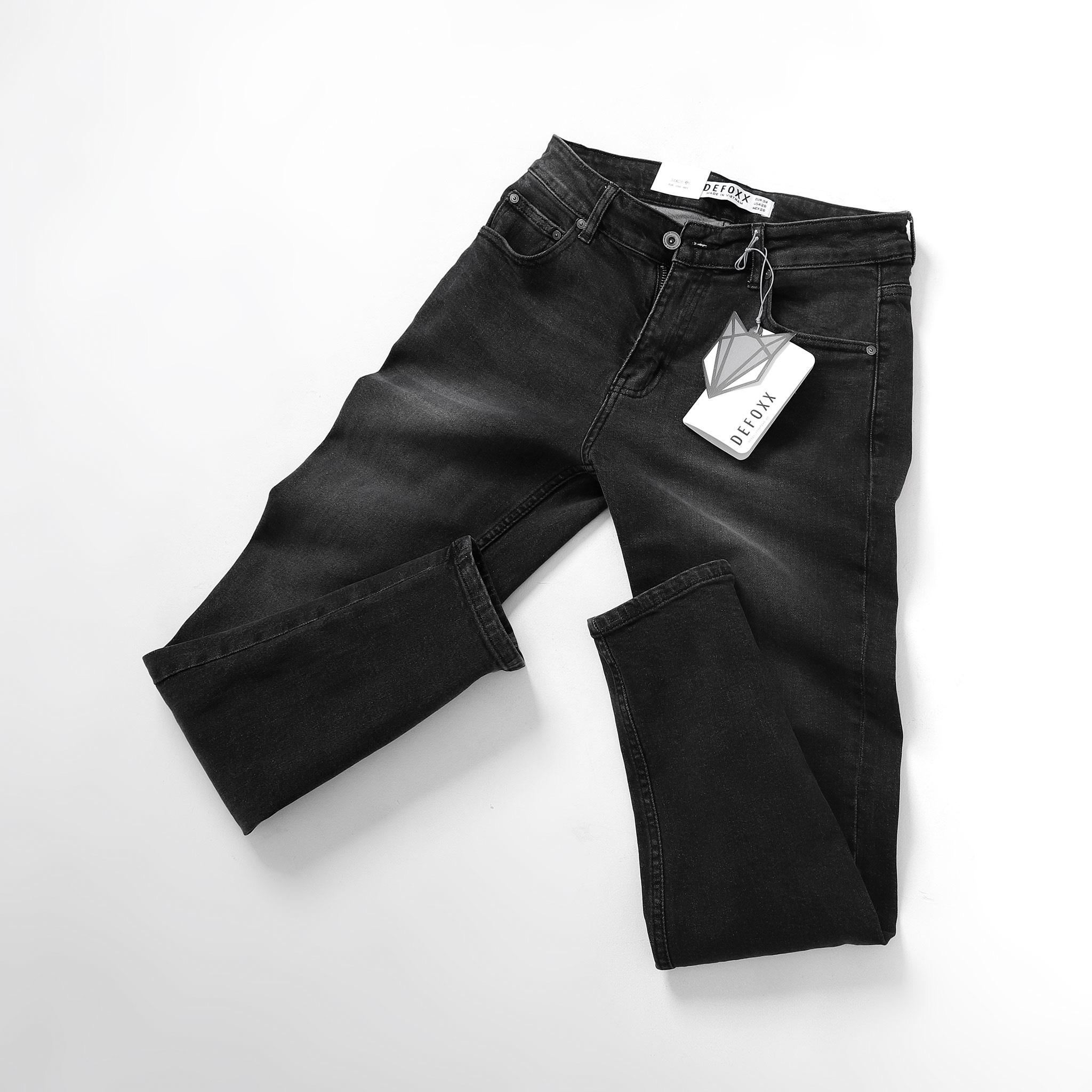 QUẦN JEANS DEFOXX XÁM WASH