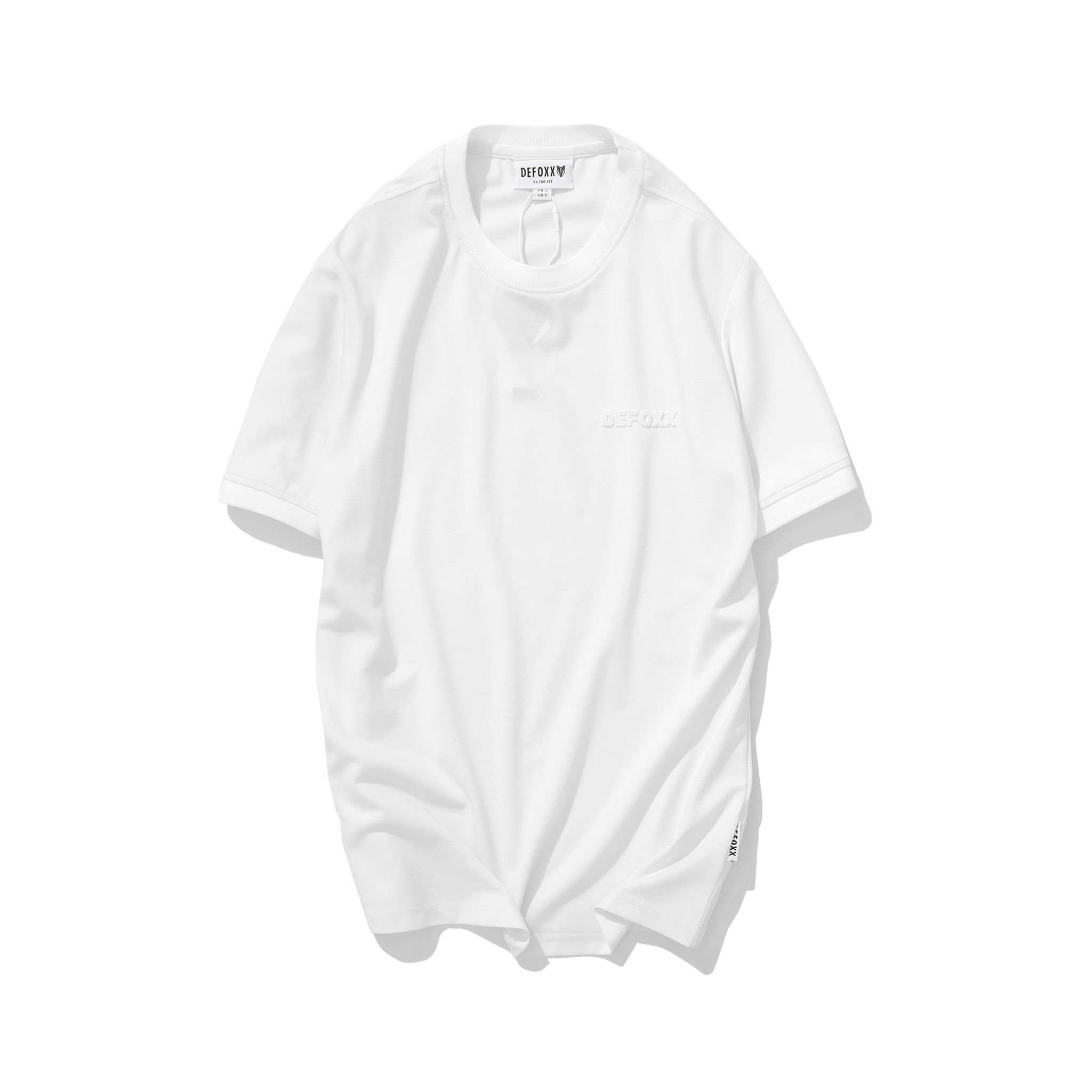 ÁO THUN DEFOXX COTTON ÉP CHỮ NỔI