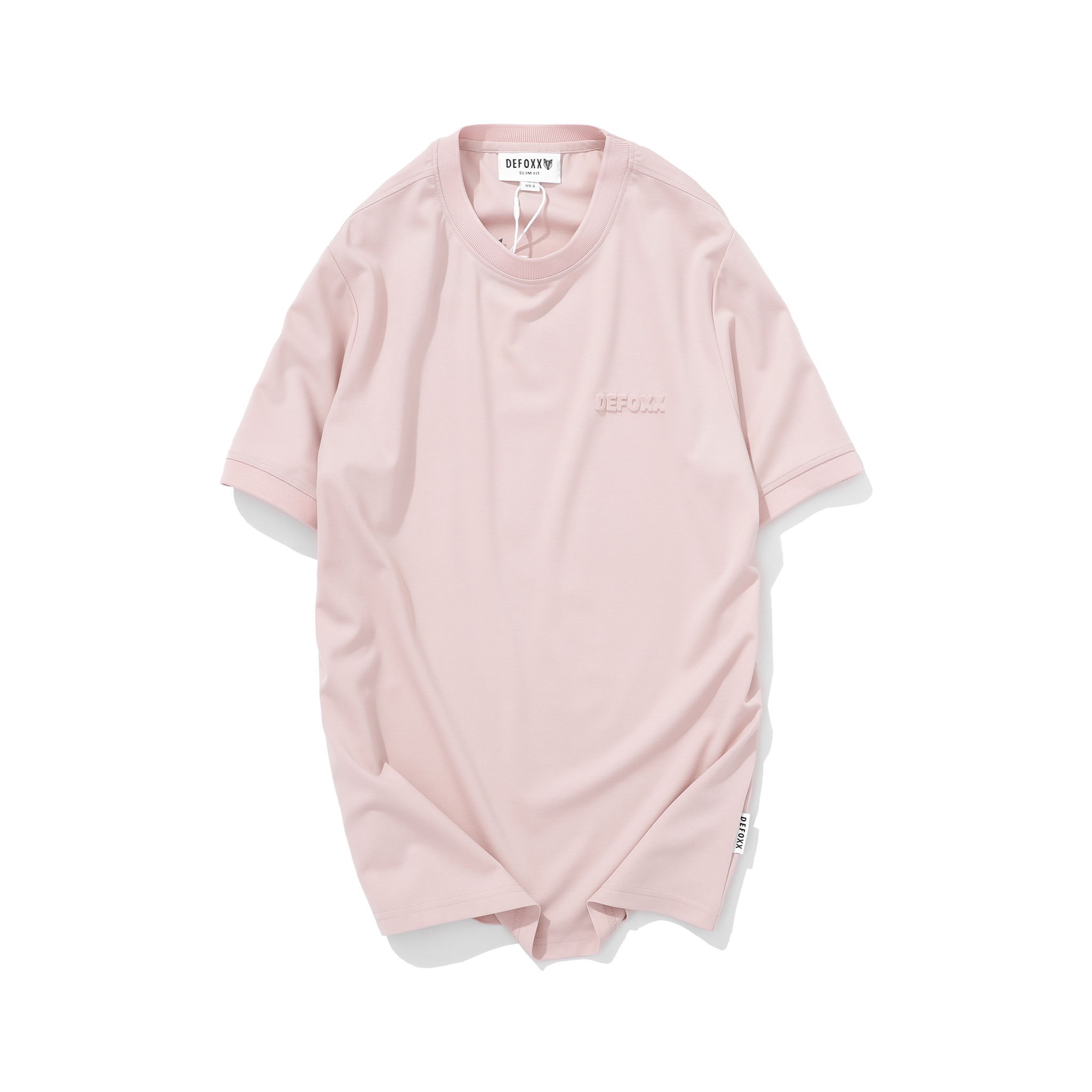 ÁO THUN DEFOXX COTTON ÉP CHỮ NỔI