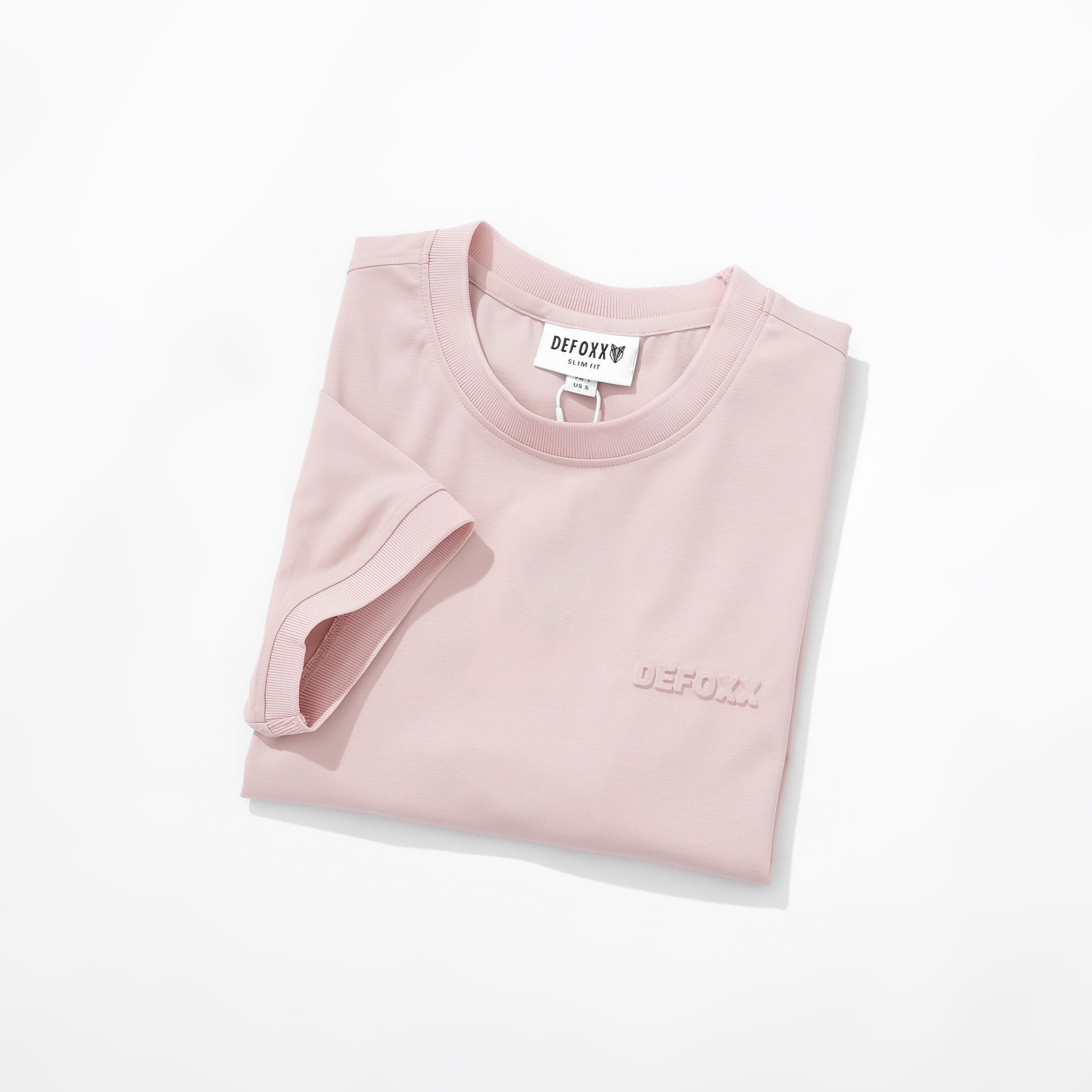 ÁO THUN DEFOXX COTTON ÉP CHỮ NỔI