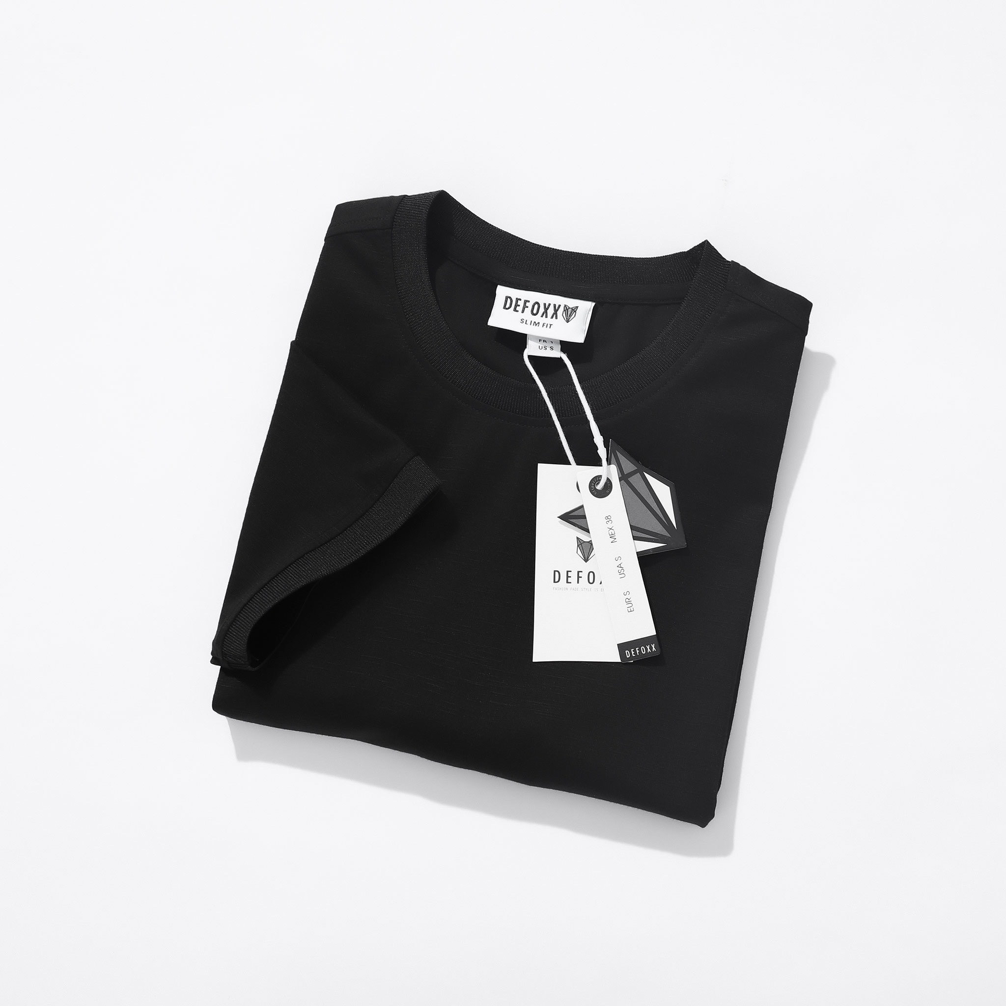 ÁO THUN DEFOXX COTTON SƯỚC 4C