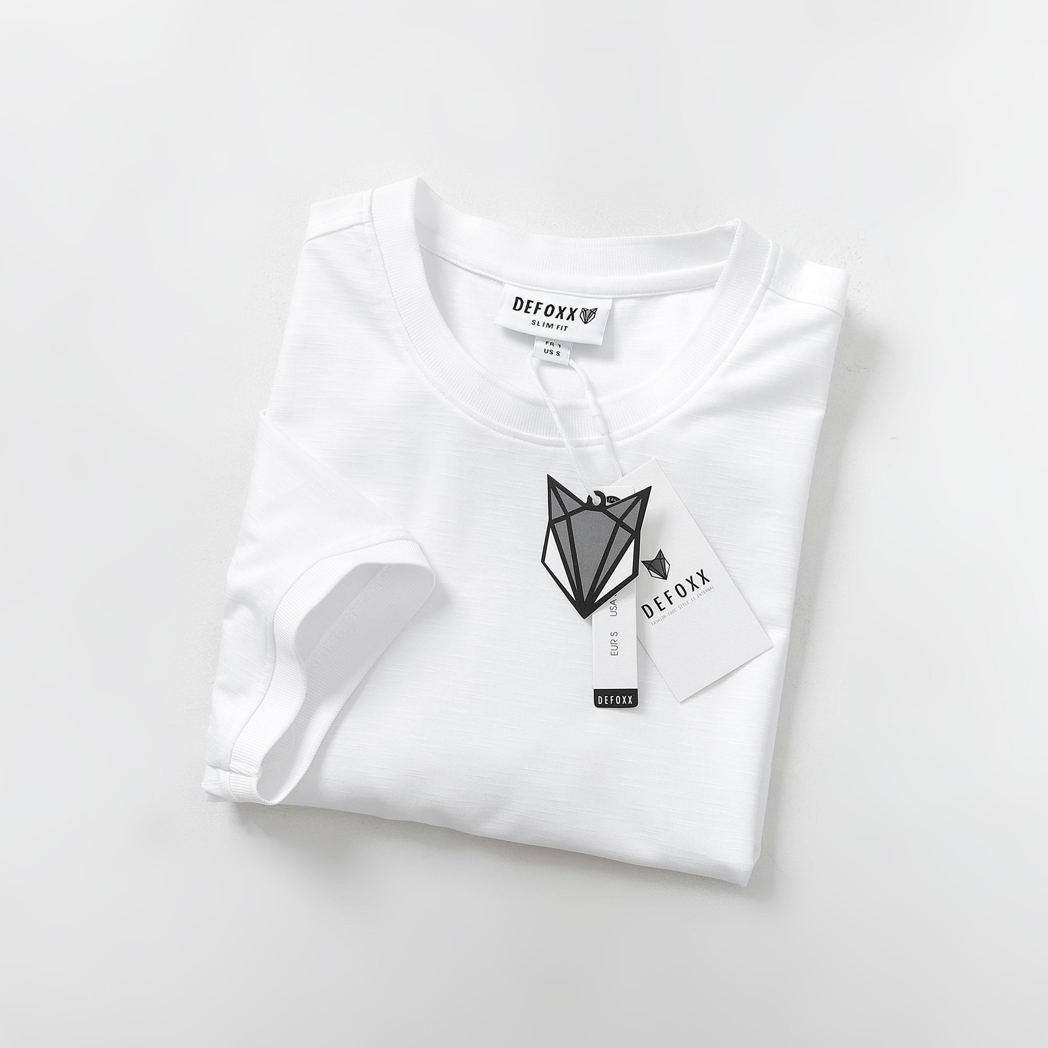 ÁO THUN DEFOXX COTTON SƯỚC 4C