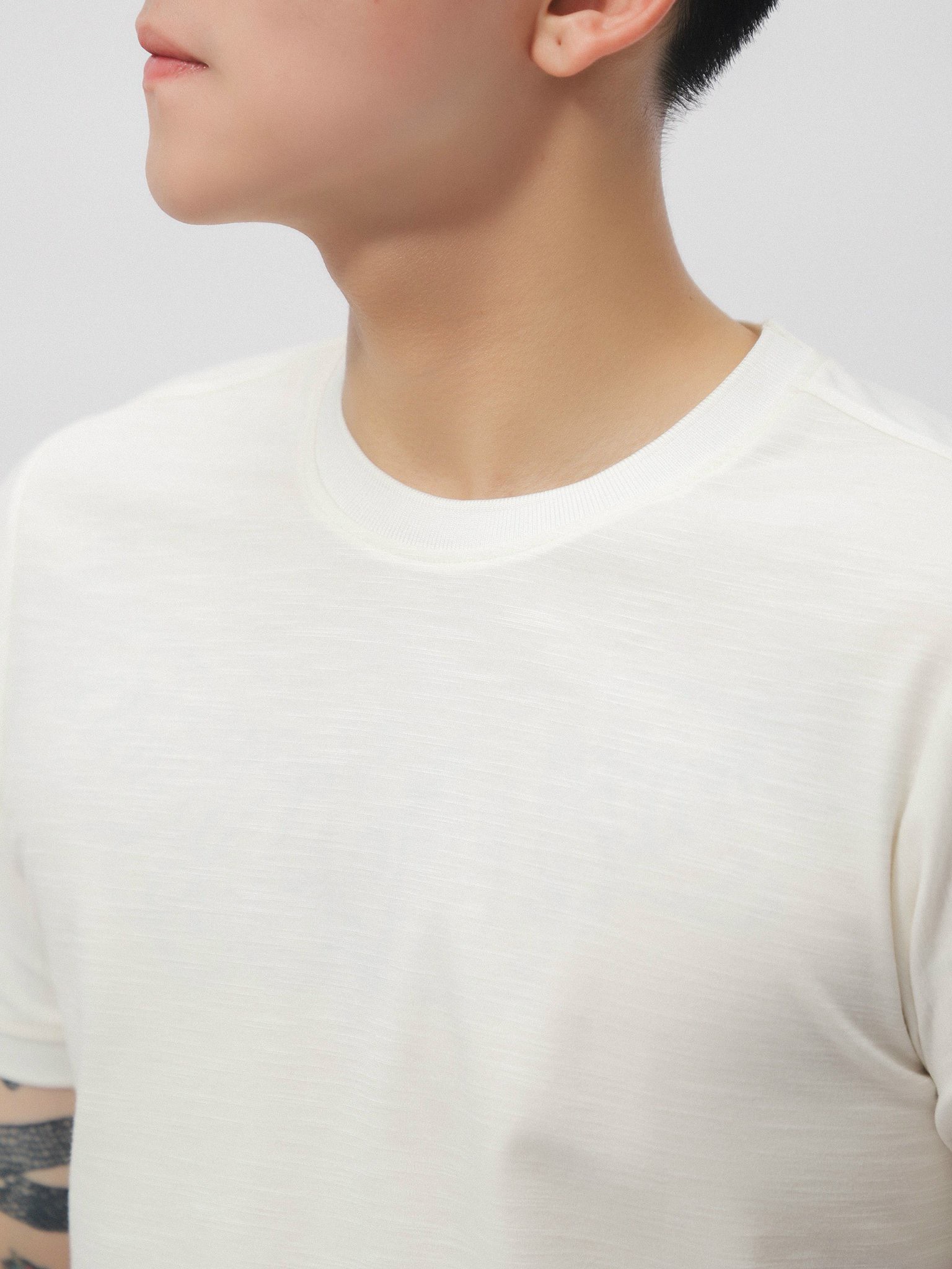 ÁO THUN DEFOXX COTTON SƯỚC 4C