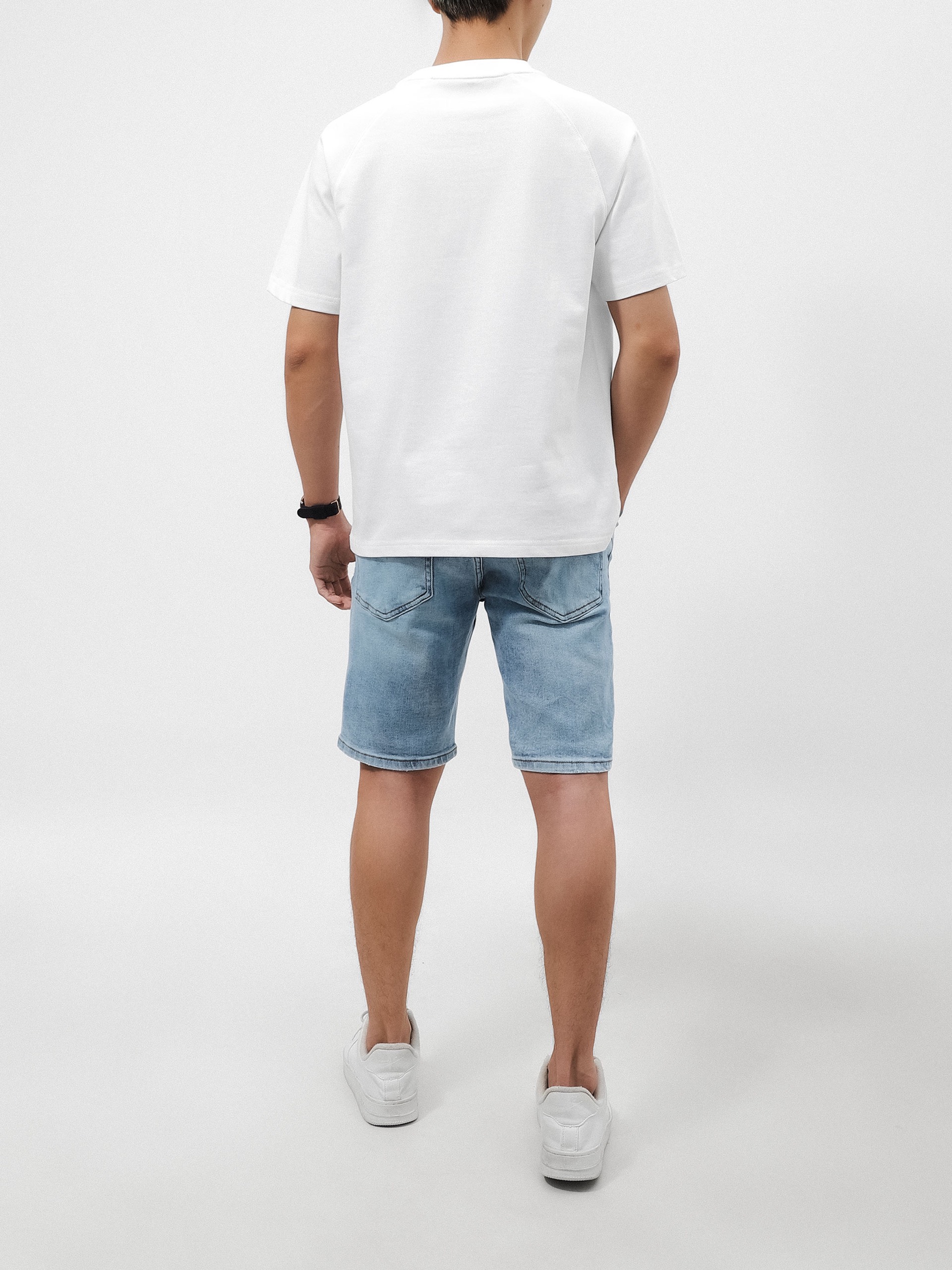 ÁO THUN DEFOXX REGULAR-FIT THÊU LOGO