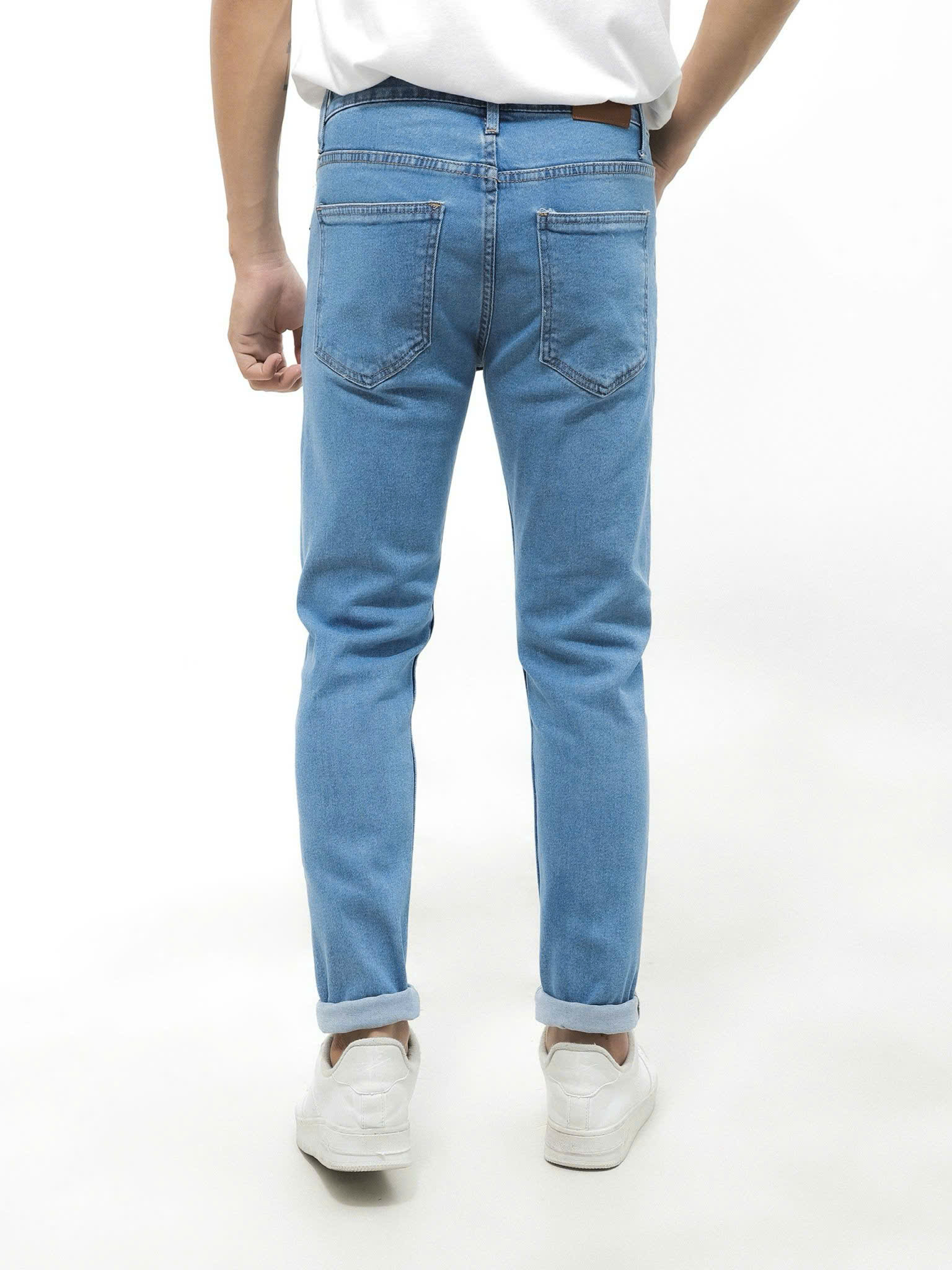 QUẦN JEANS DEFOXX XANH YA TRƠN