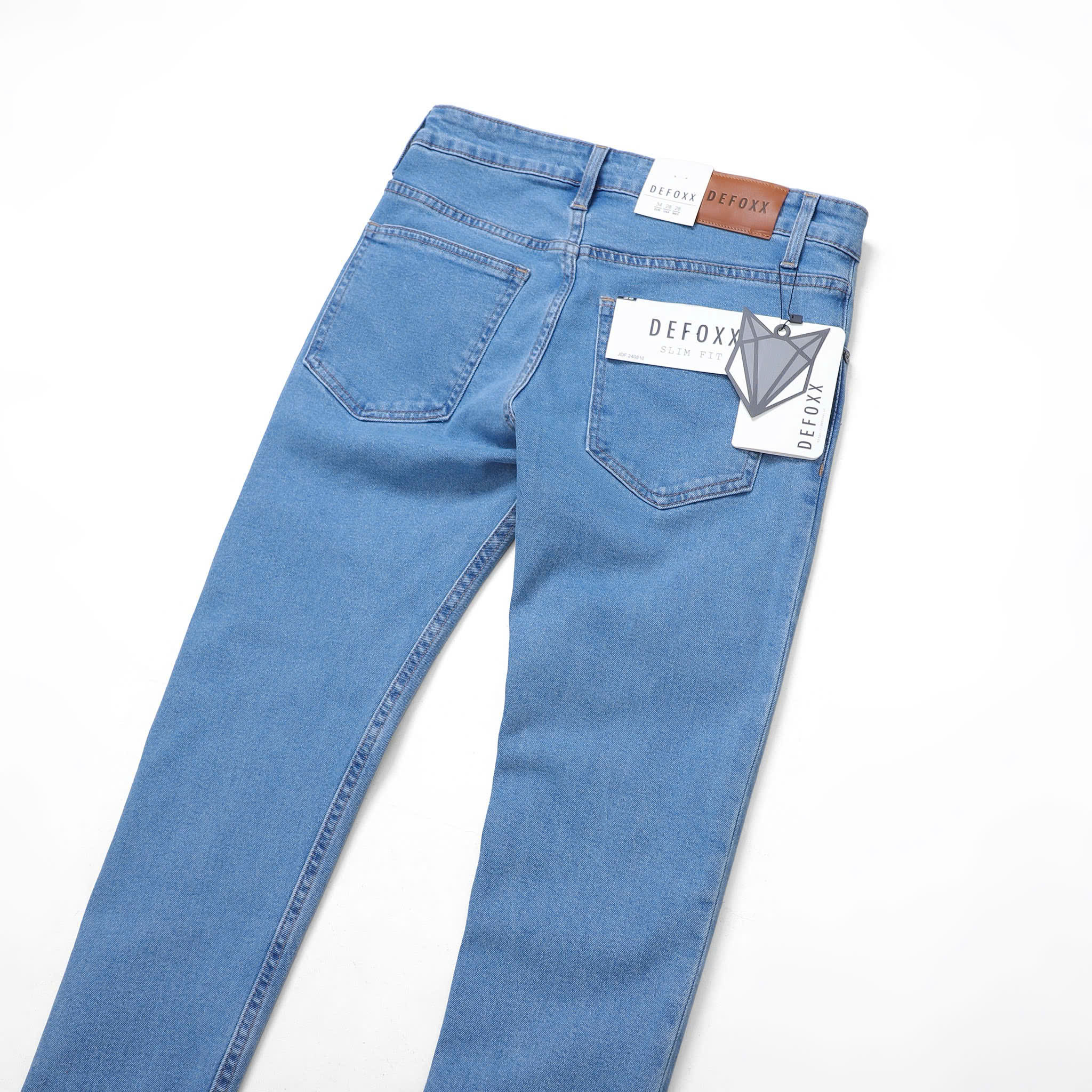 QUẦN JEANS DEFOXX XANH YA TRƠN