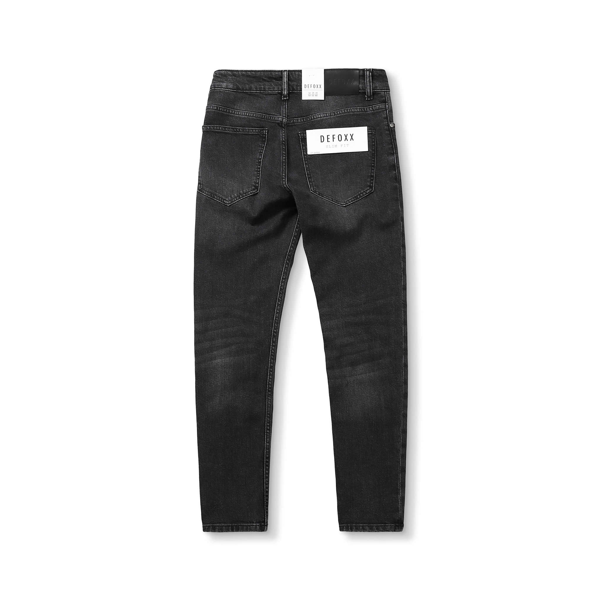 QUẦN JEANS DEFOXX XÁM ĐEN ZICZAC