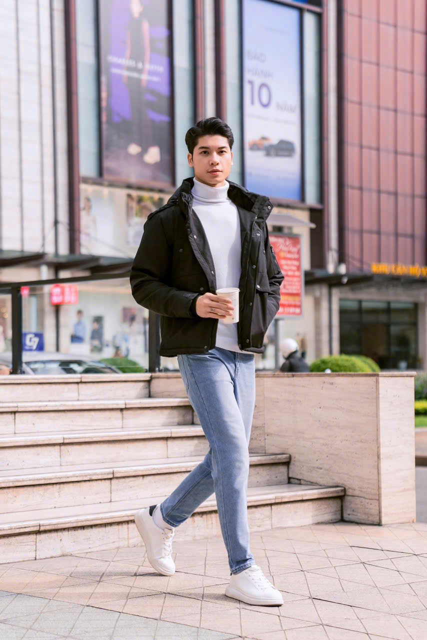 ÁO PHAO PARKA KAF MŨ LÔNG