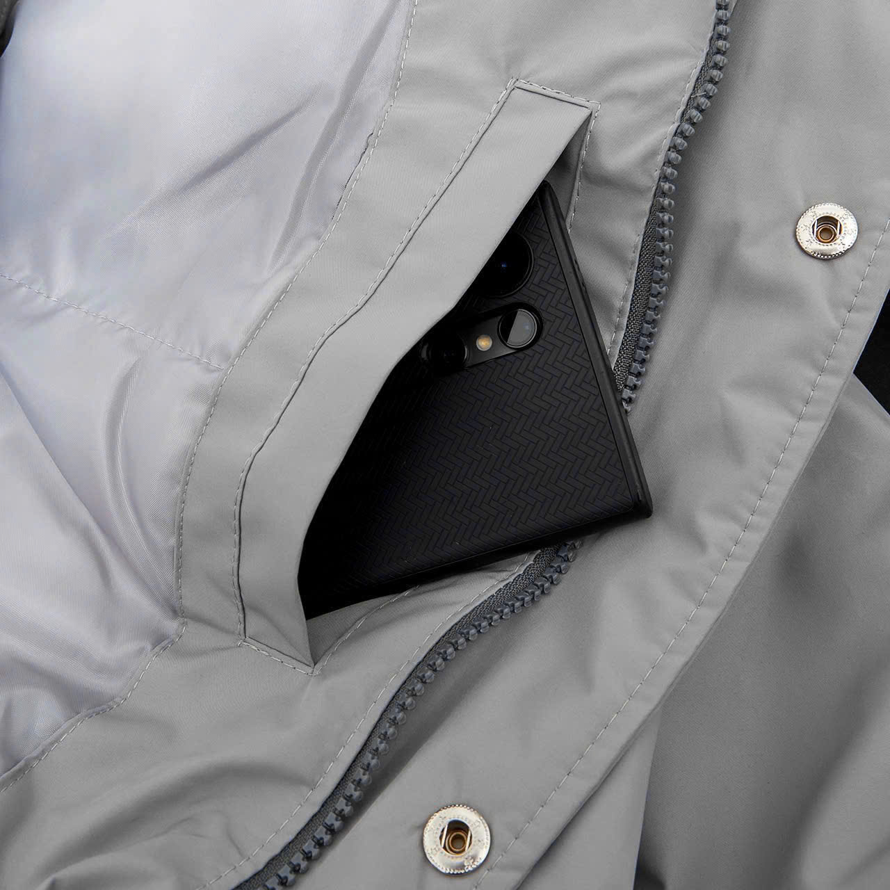 ÁO PHAO PARKA KAF MŨ LÔNG