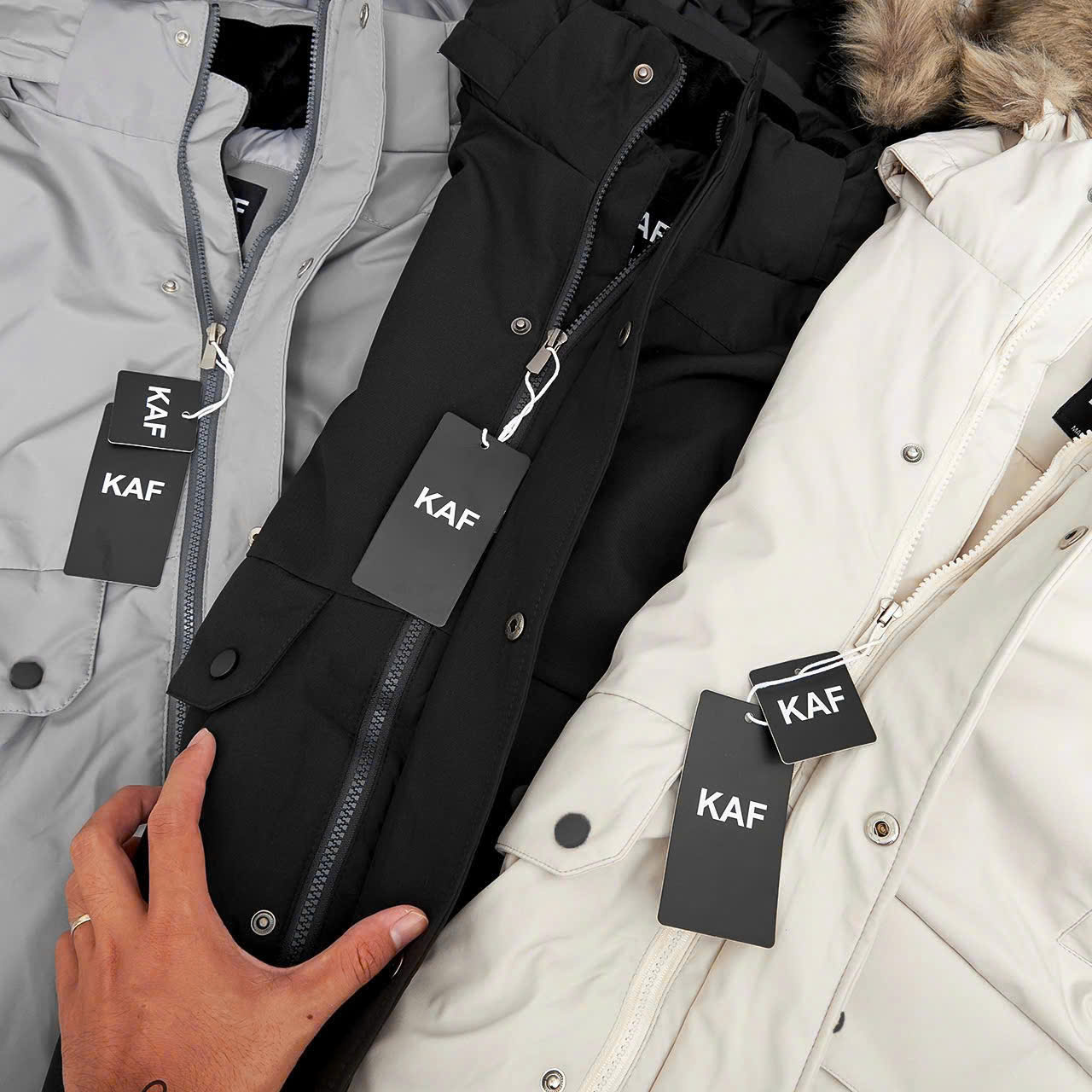 ÁO PHAO PARKA KAF MŨ LÔNG