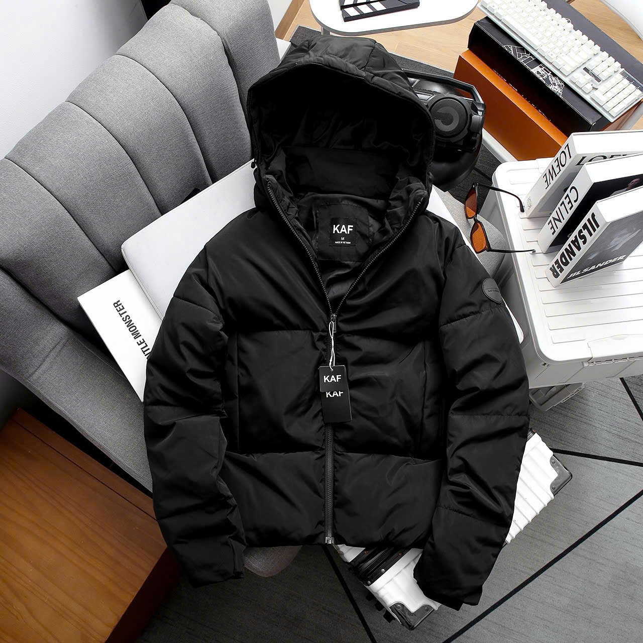 ÁO PHAO BÉO MŨ RỜI KAF