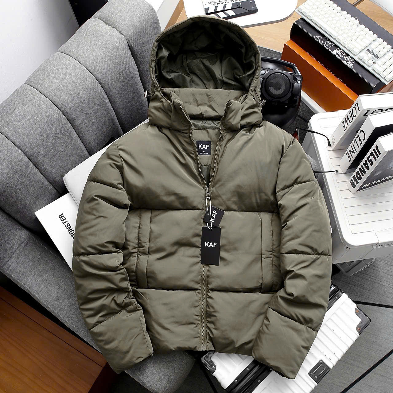 ÁO PHAO BÉO MŨ RỜI KAF