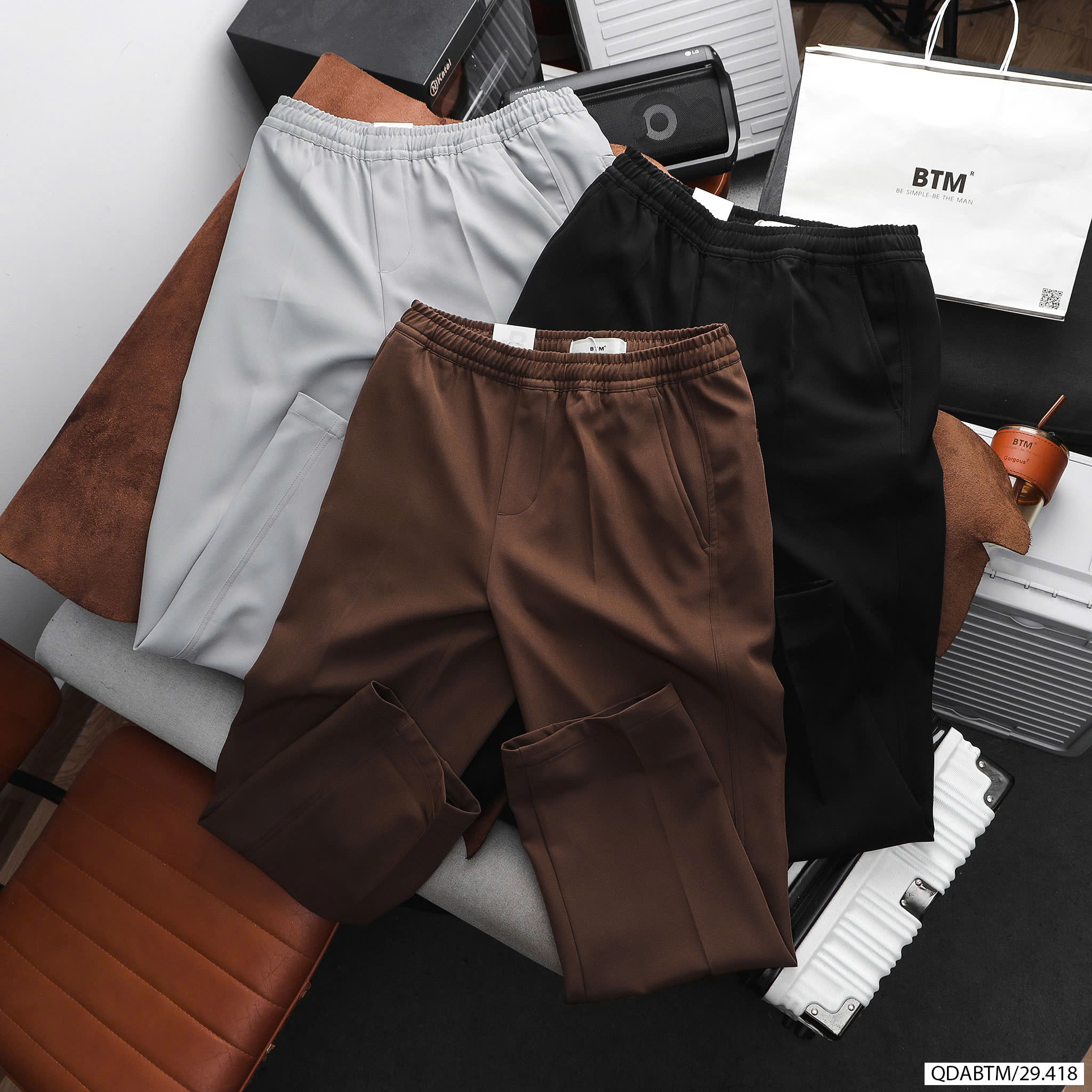 QUẦN ÂU CẠP CHUN BTM