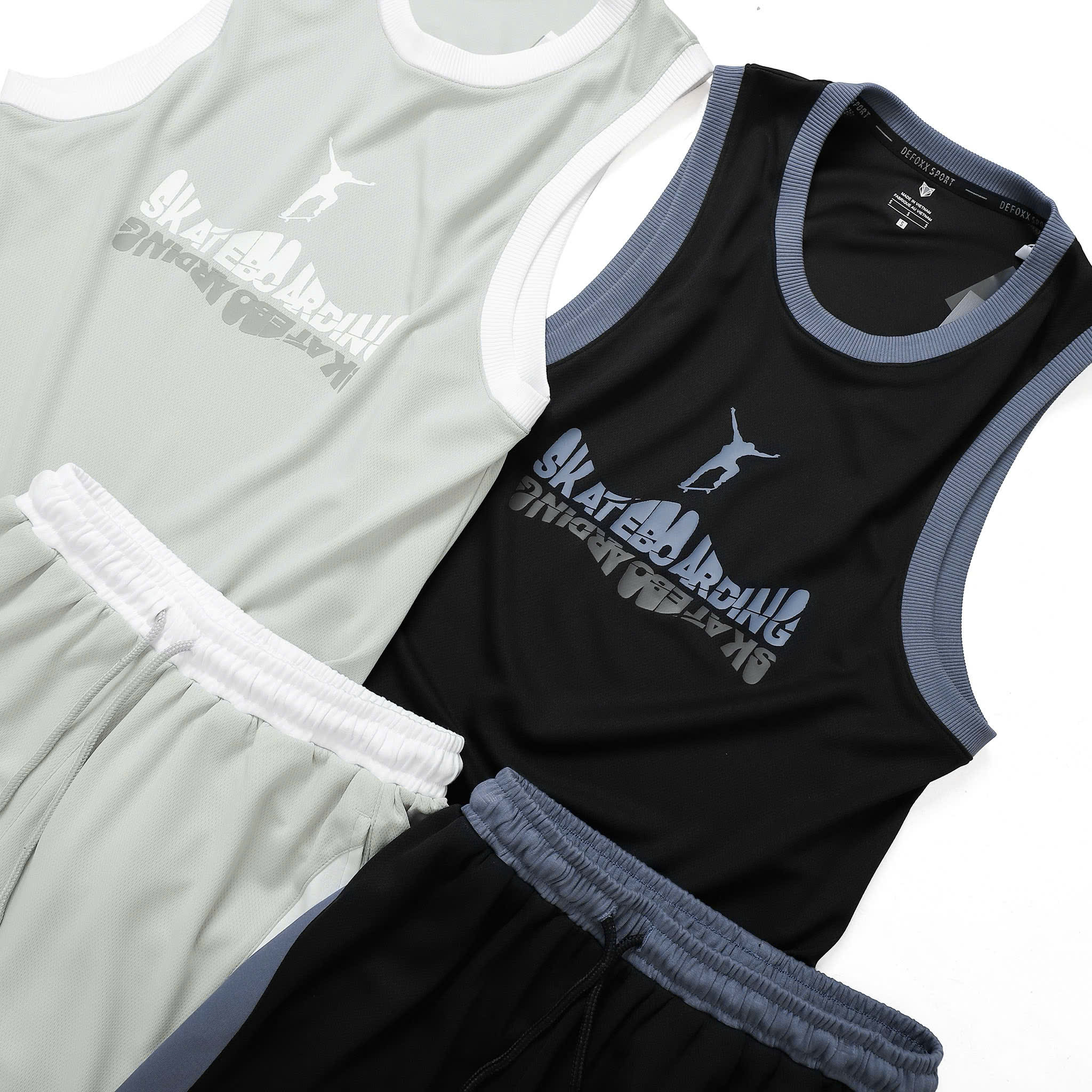 SET BỘ DEFOXX TANKTOP SKATEBOARDING
