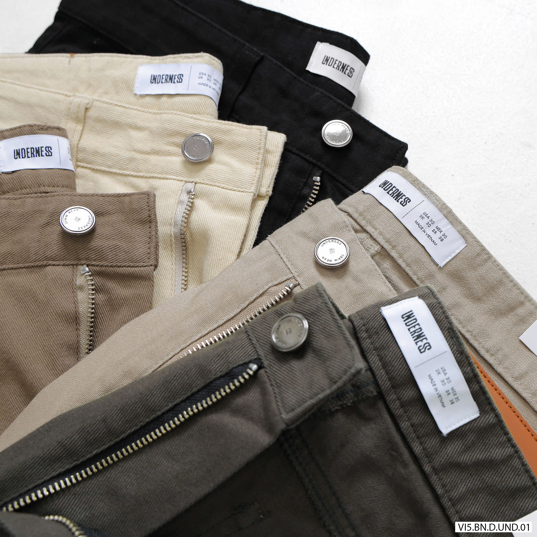 QUẦN KAKI UNDERNESS REGULAR-FIT