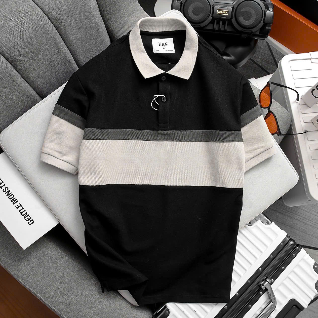 ÁO POLO KAF COLOR BLOCK