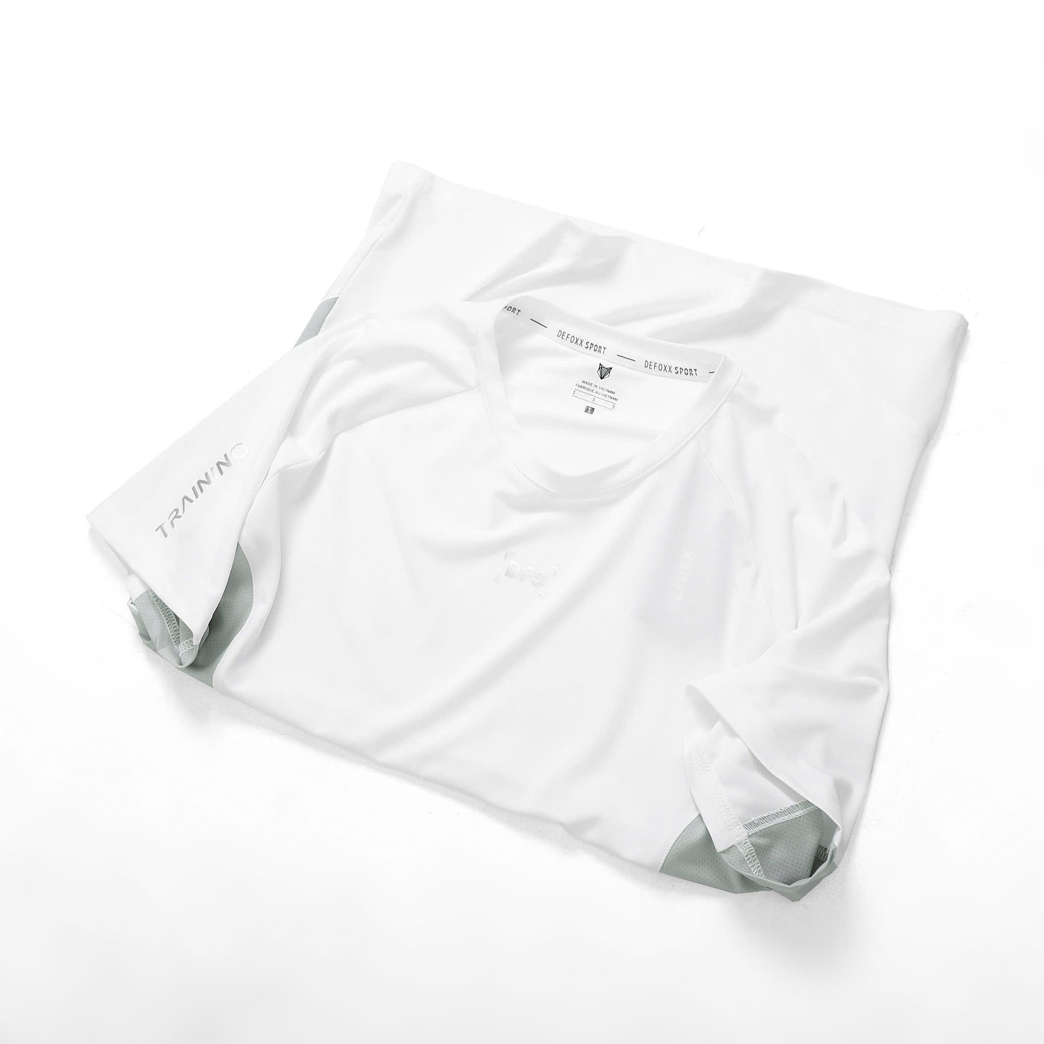 ÁO THUN DFS 4C POLY LẠNH PHỐI LƯỚI