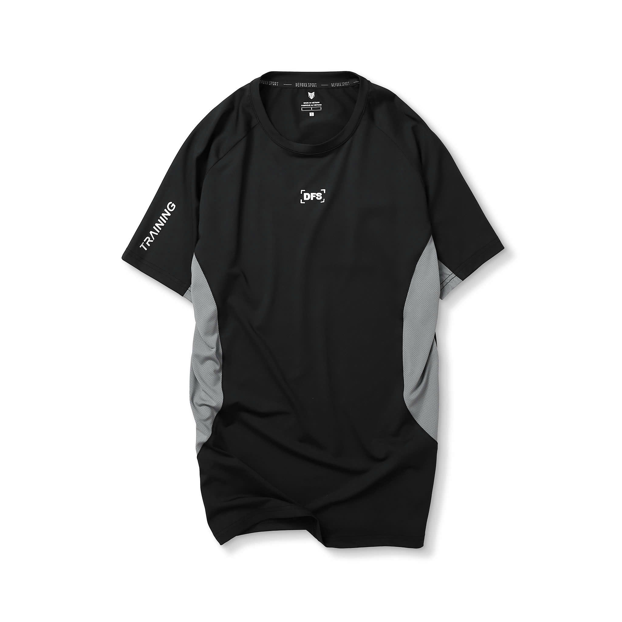 ÁO THUN DFS 4C POLY LẠNH PHỐI LƯỚI