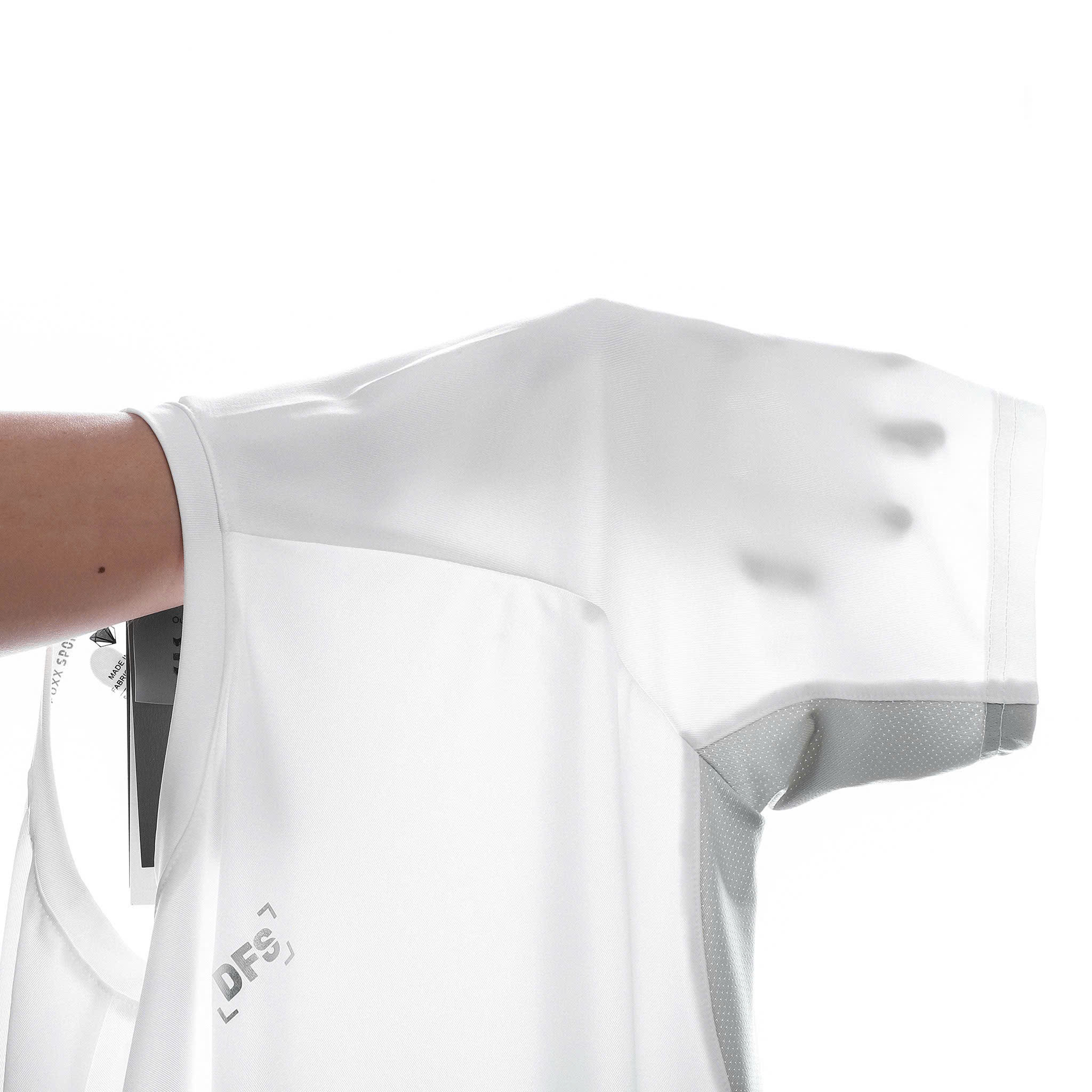 ÁO THUN DFS 4C POLY LẠNH PHỐI LƯỚI