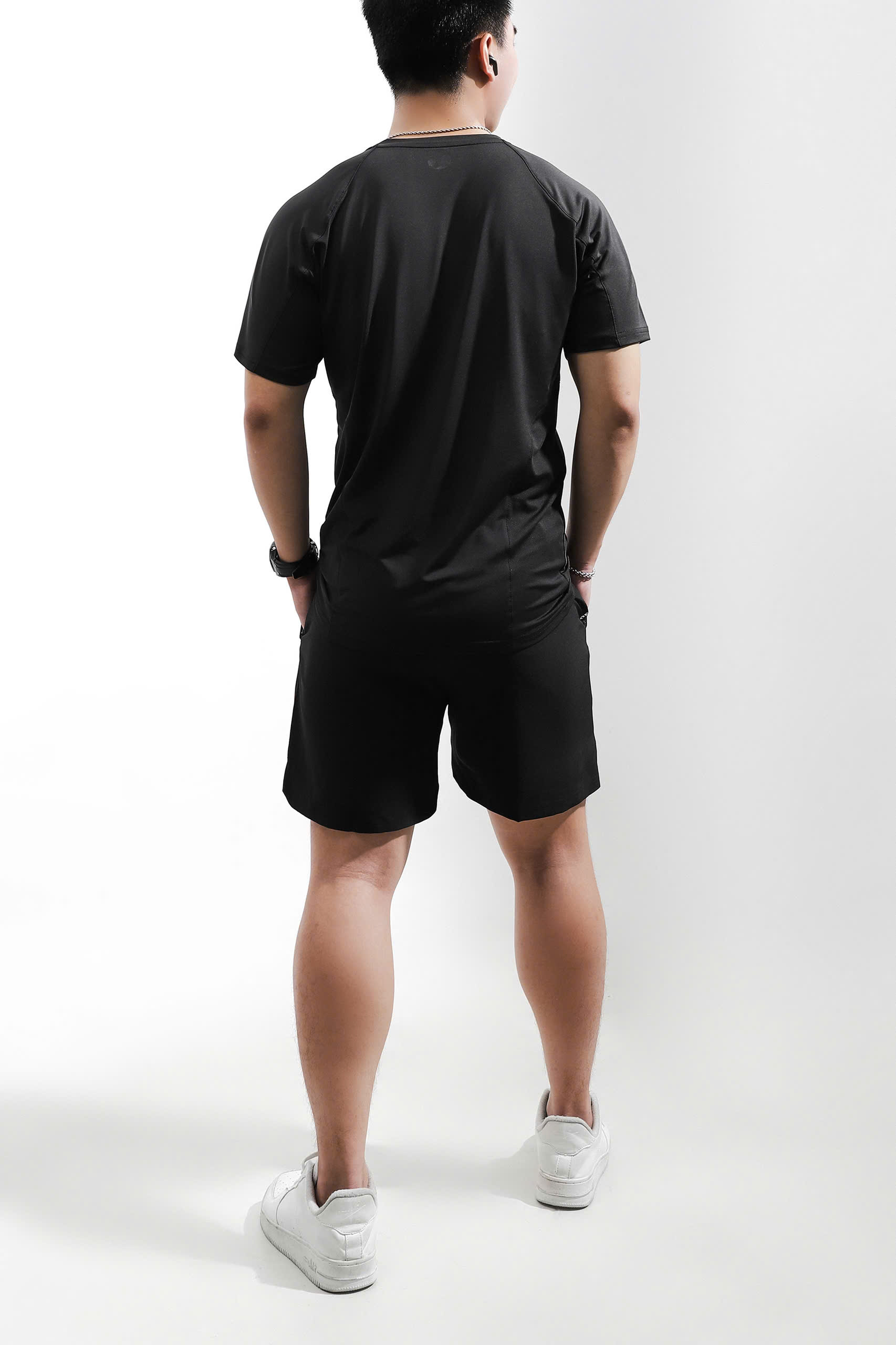 ÁO THUN DFS 4C POLY RAGLAN PHỐI LƯỚI