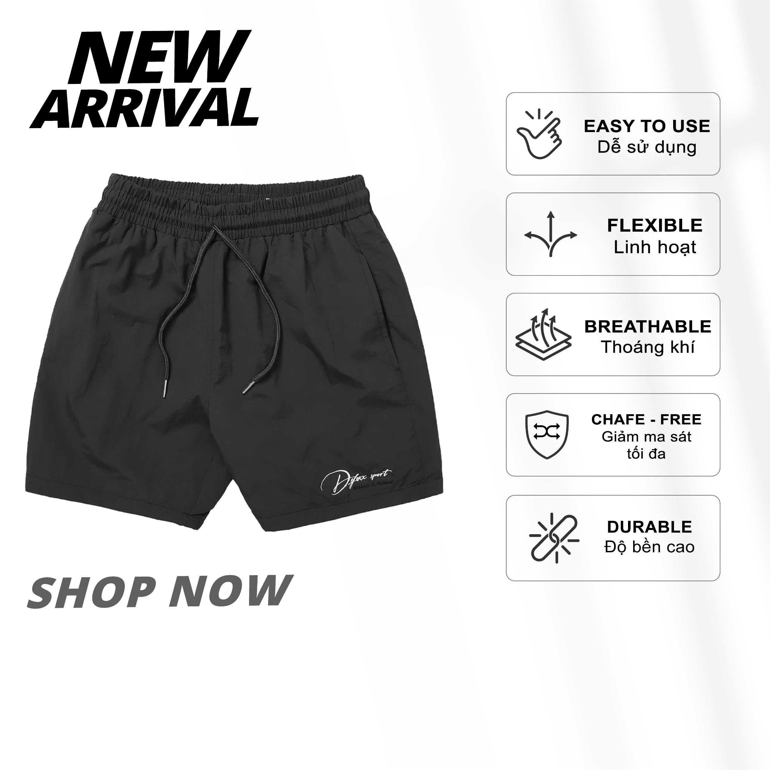 QUẦN ĐÙI DFS XI NHĂN THÊU