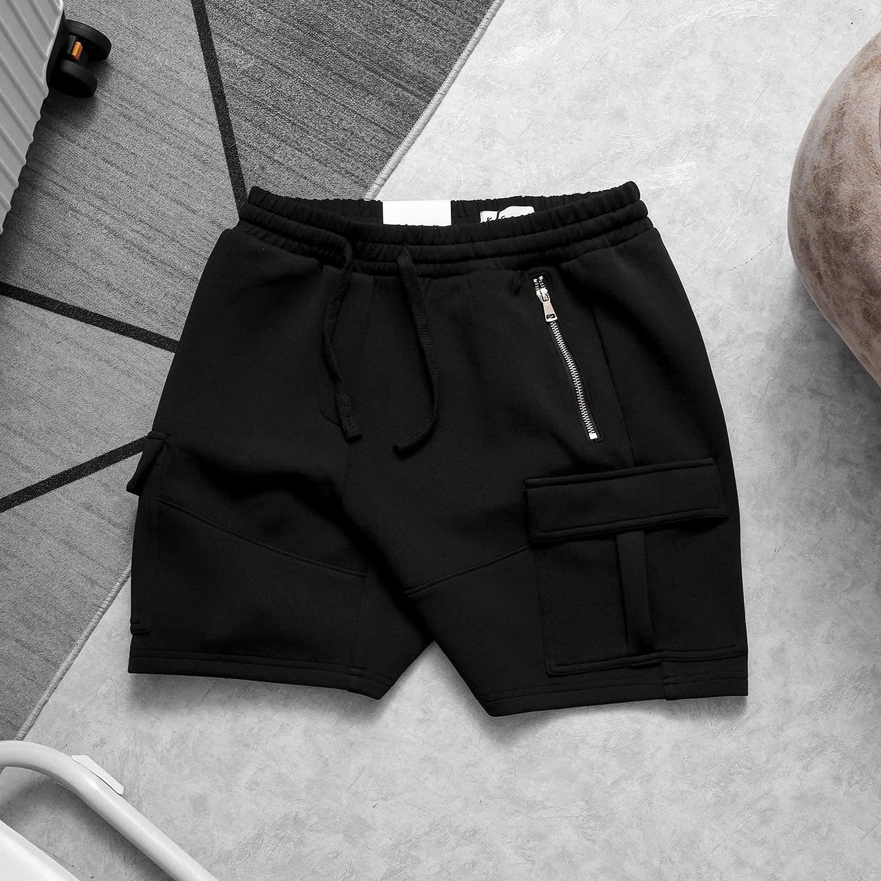 QUẦN ĐÙI TÚI HỘP KHÓA ZIP