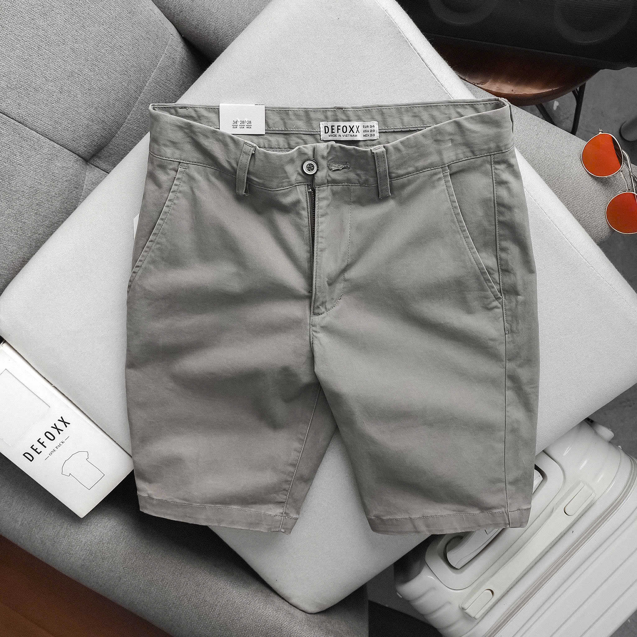 QUẦN SHORT KAKI DEFOXX