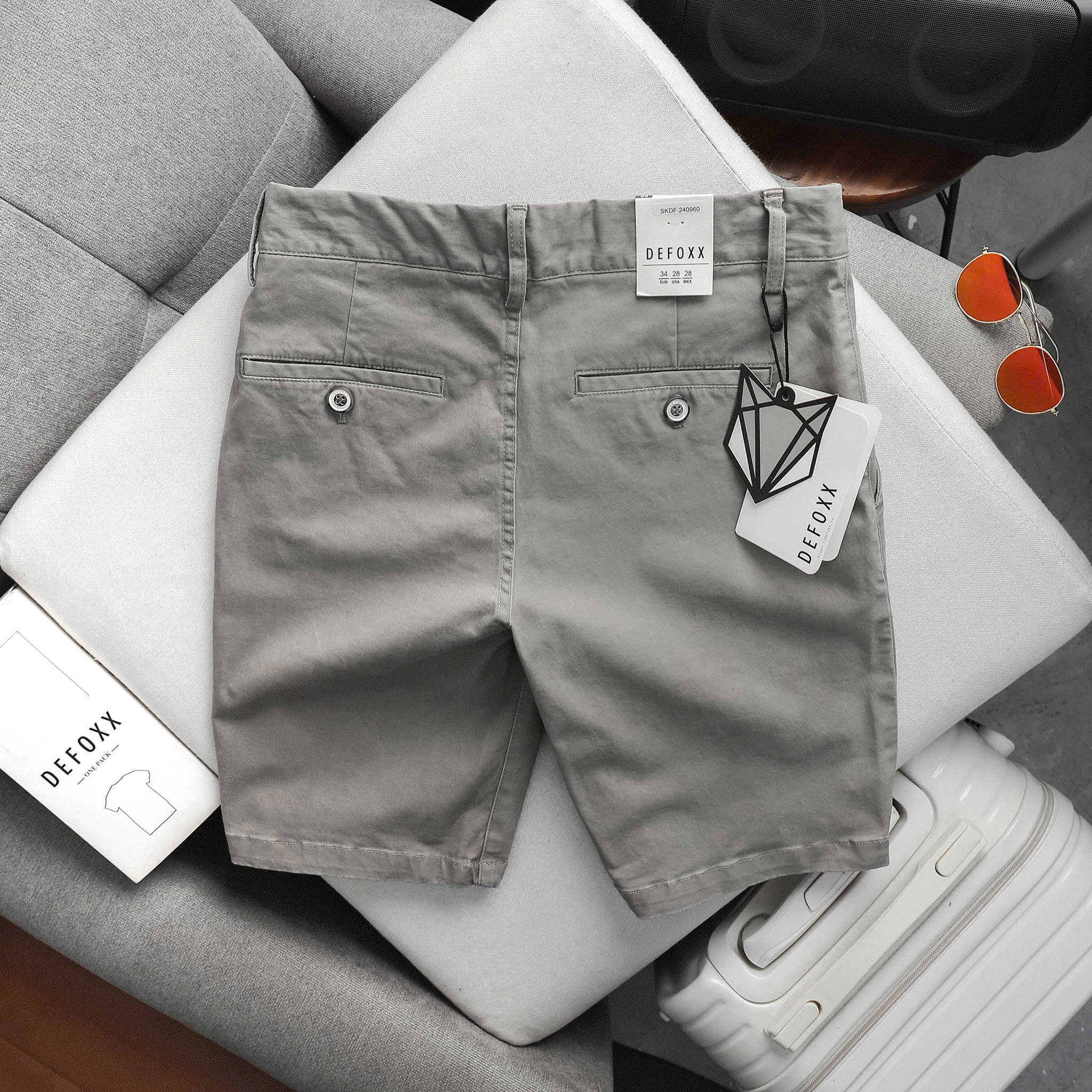 QUẦN SHORT KAKI DEFOXX